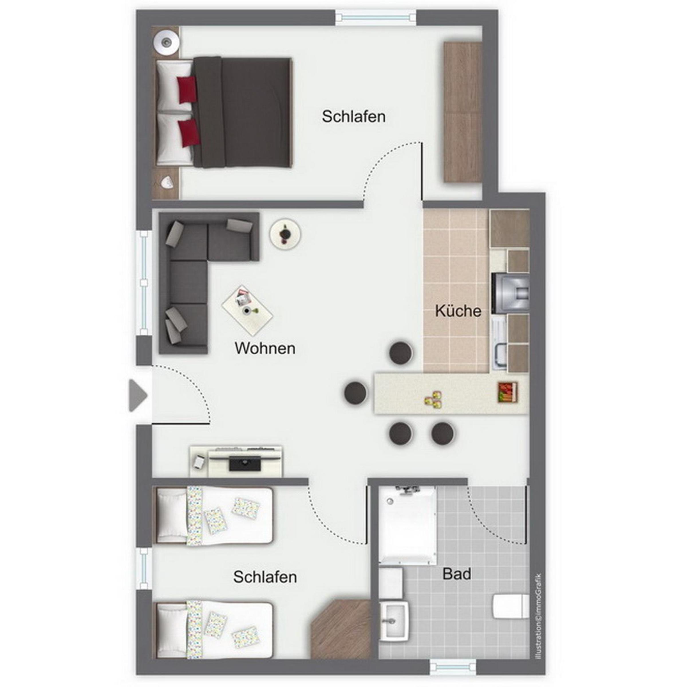 An der Steilküste Wohnung 01