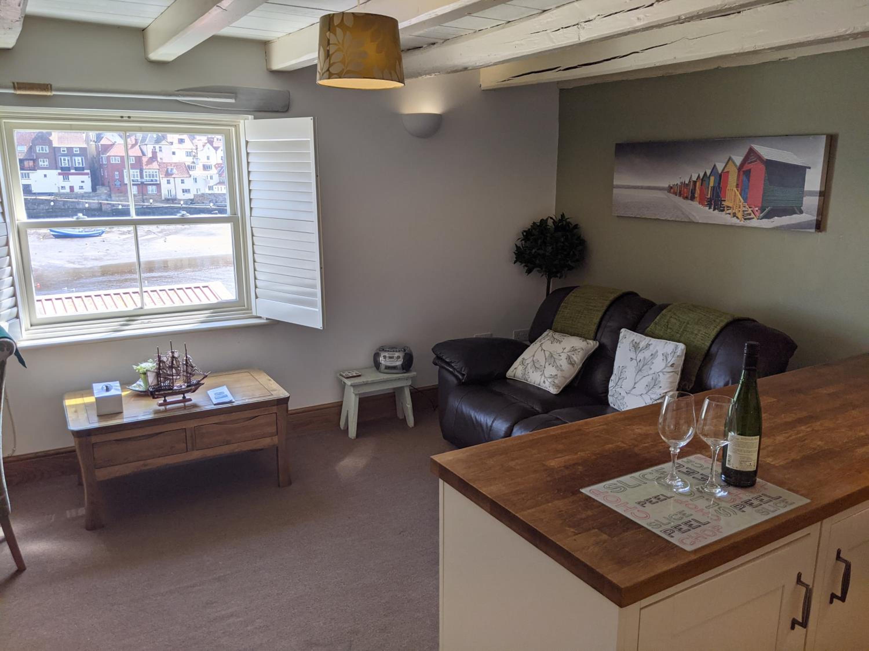 Whitby Sea View Cottage Prime Historic Old Town Location view 2