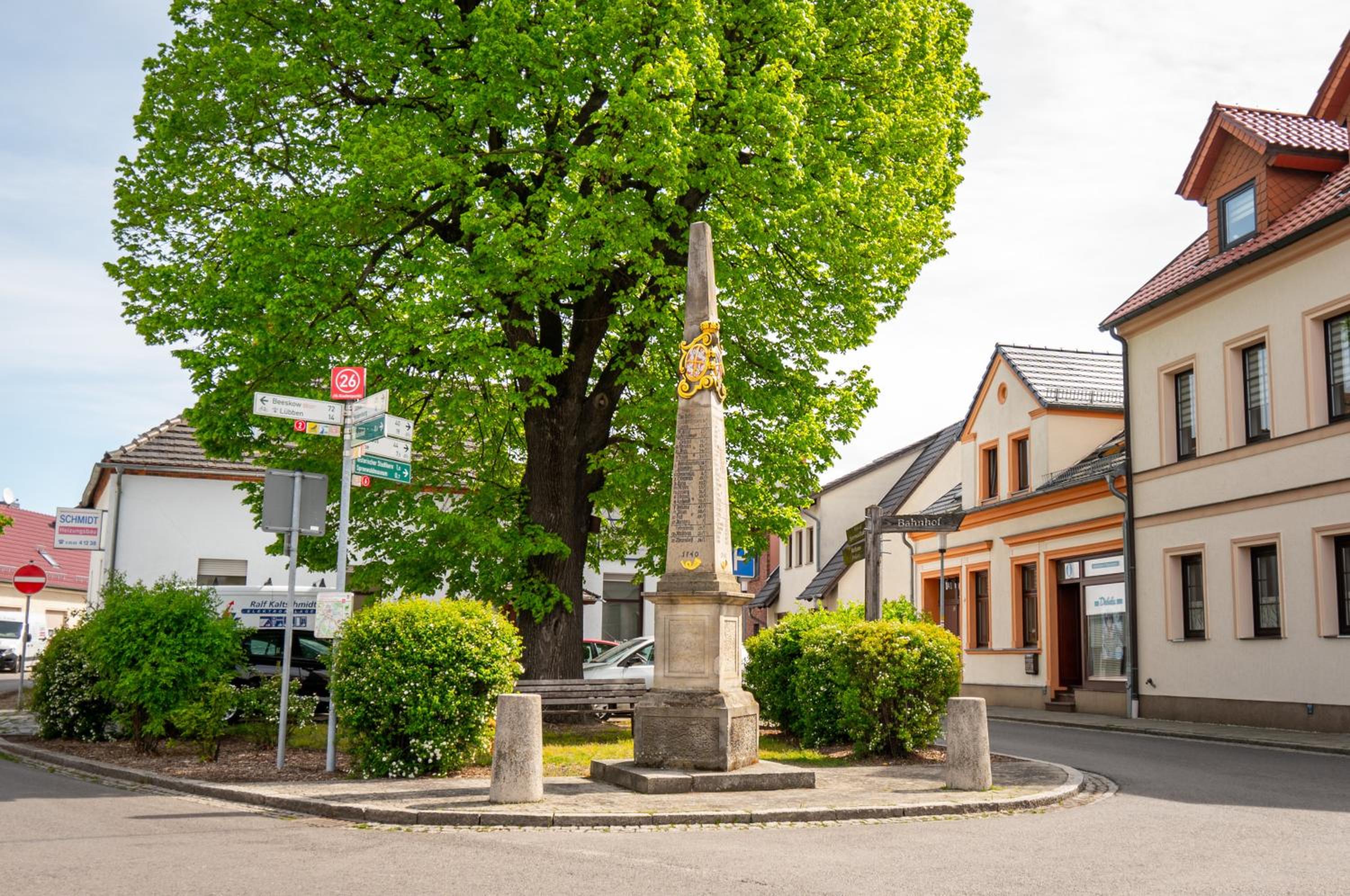 An der Postmeilensäule