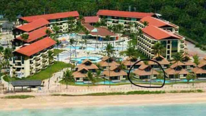 Bangalô beira-mar do Marulhos Resort em Muro Alto