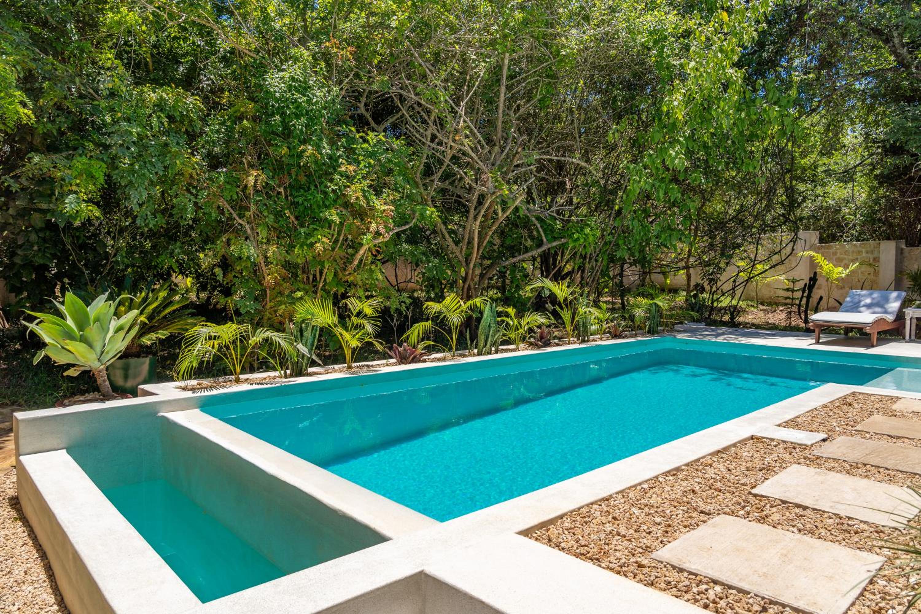 private pool cottage diani beach view 5