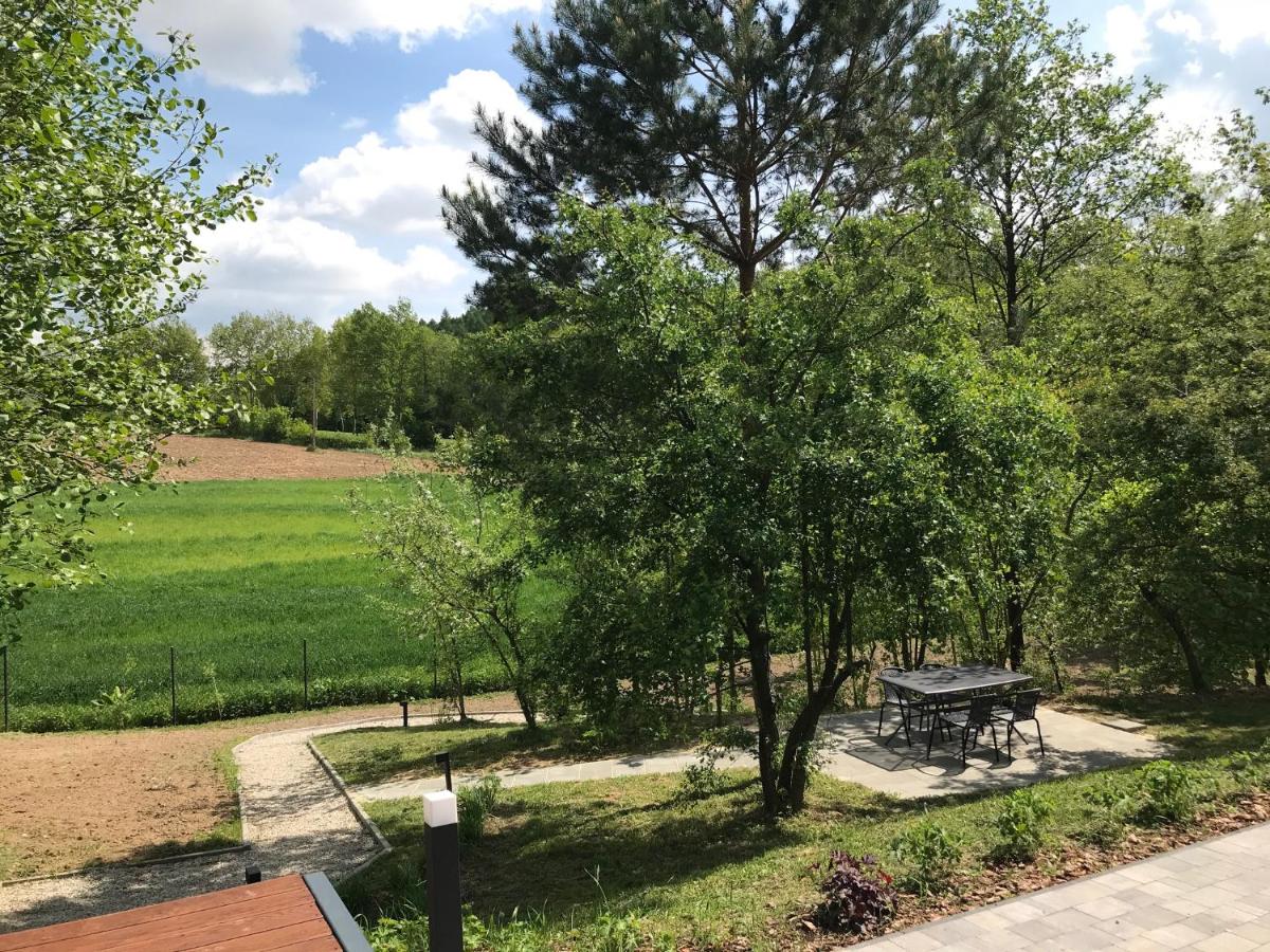 outdoor BBQ area