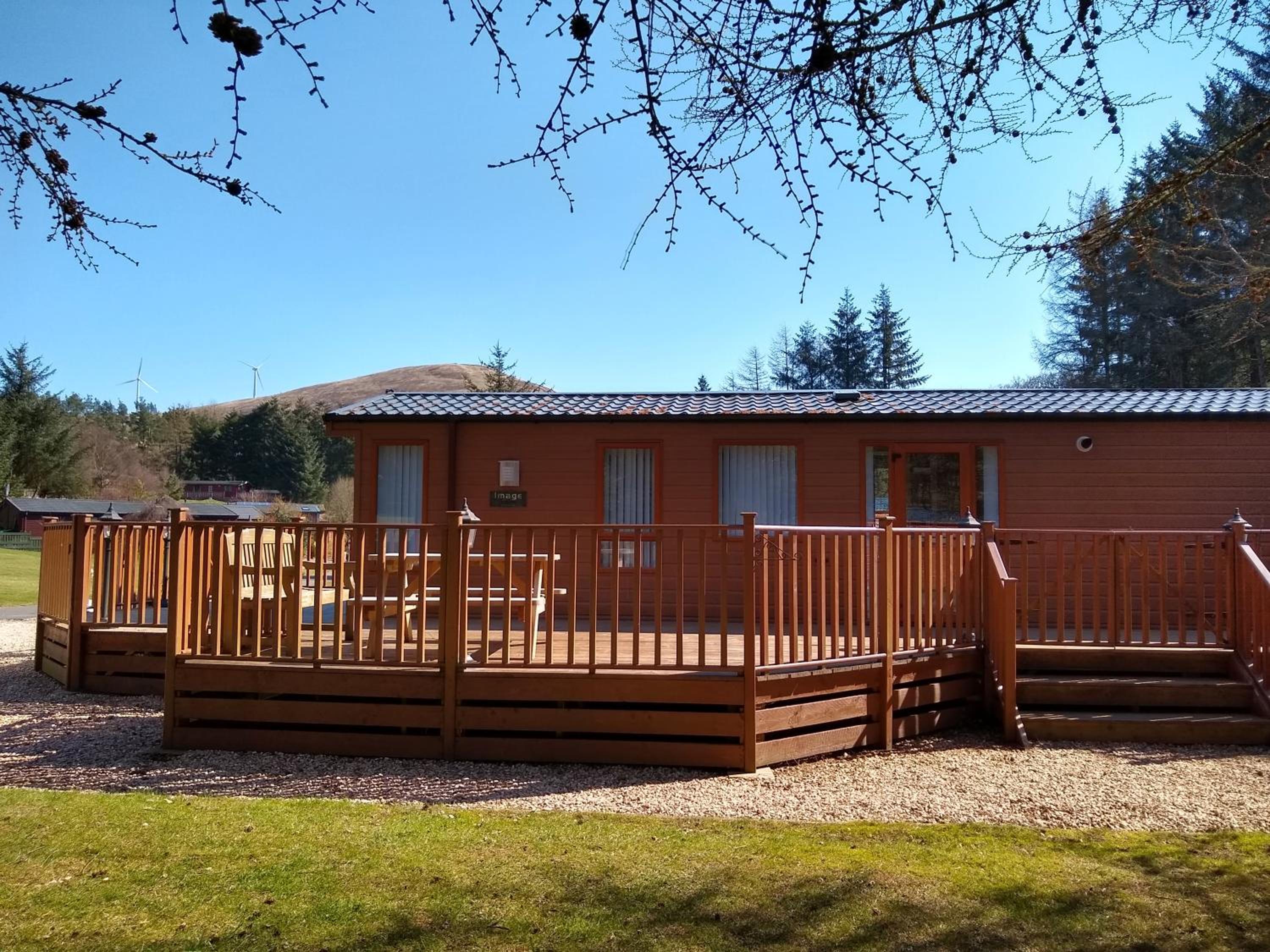 Lazy Days Lodge, Glendevon, Perthshire view 4