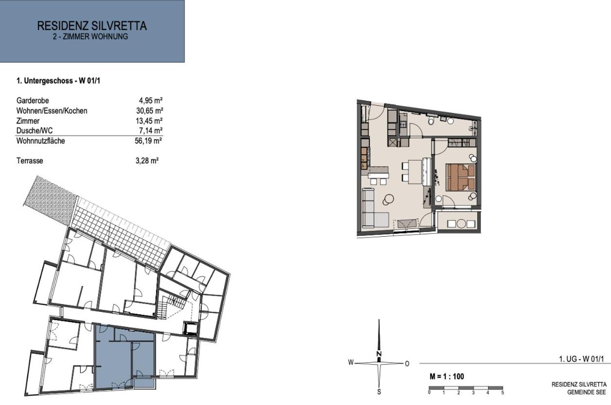 Exklusiv und elegantes Apartment in der Residenz Silvretta, inkl Silvretta Card Premium view 2