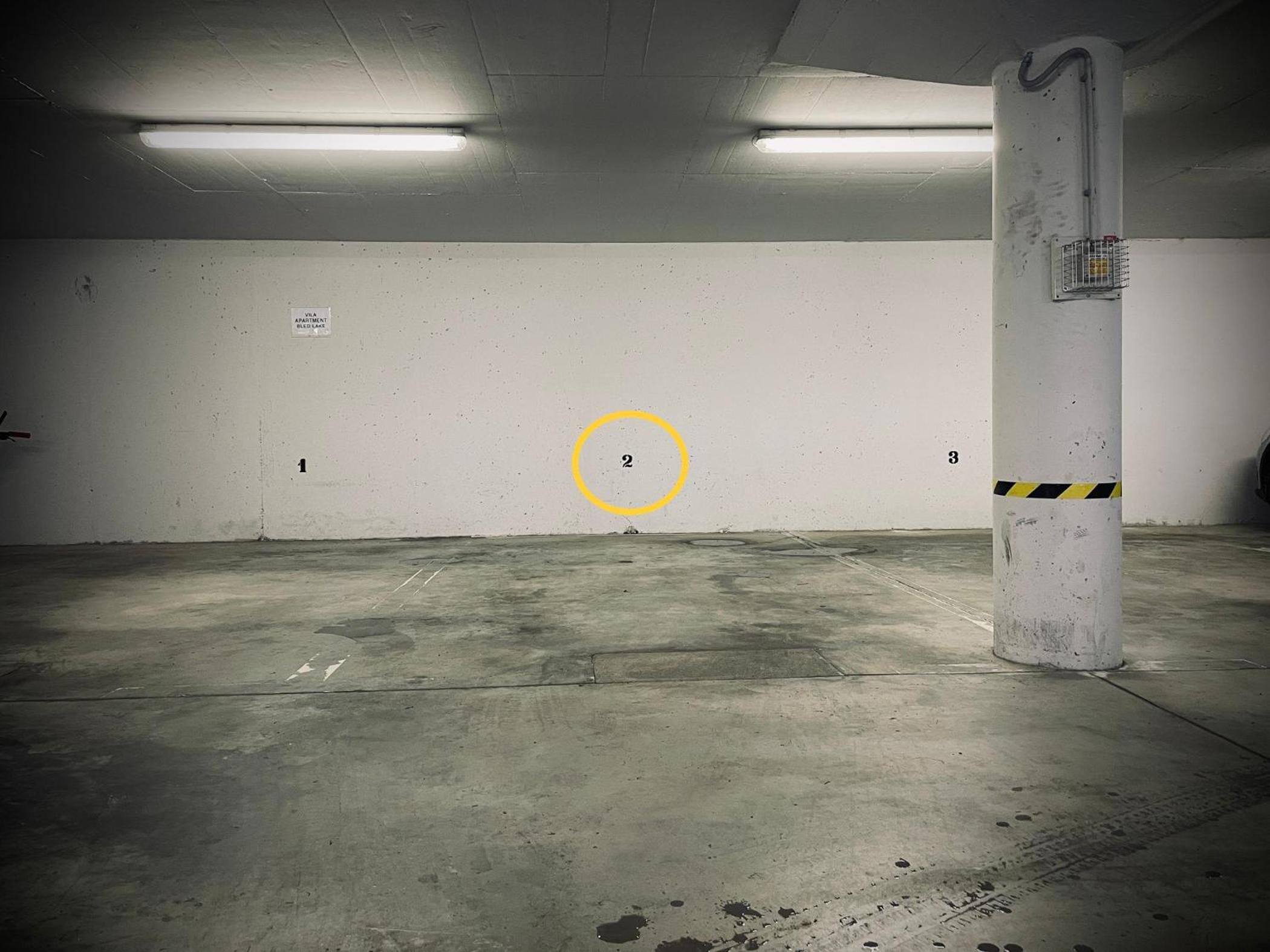 Studio XII en Bled — parking