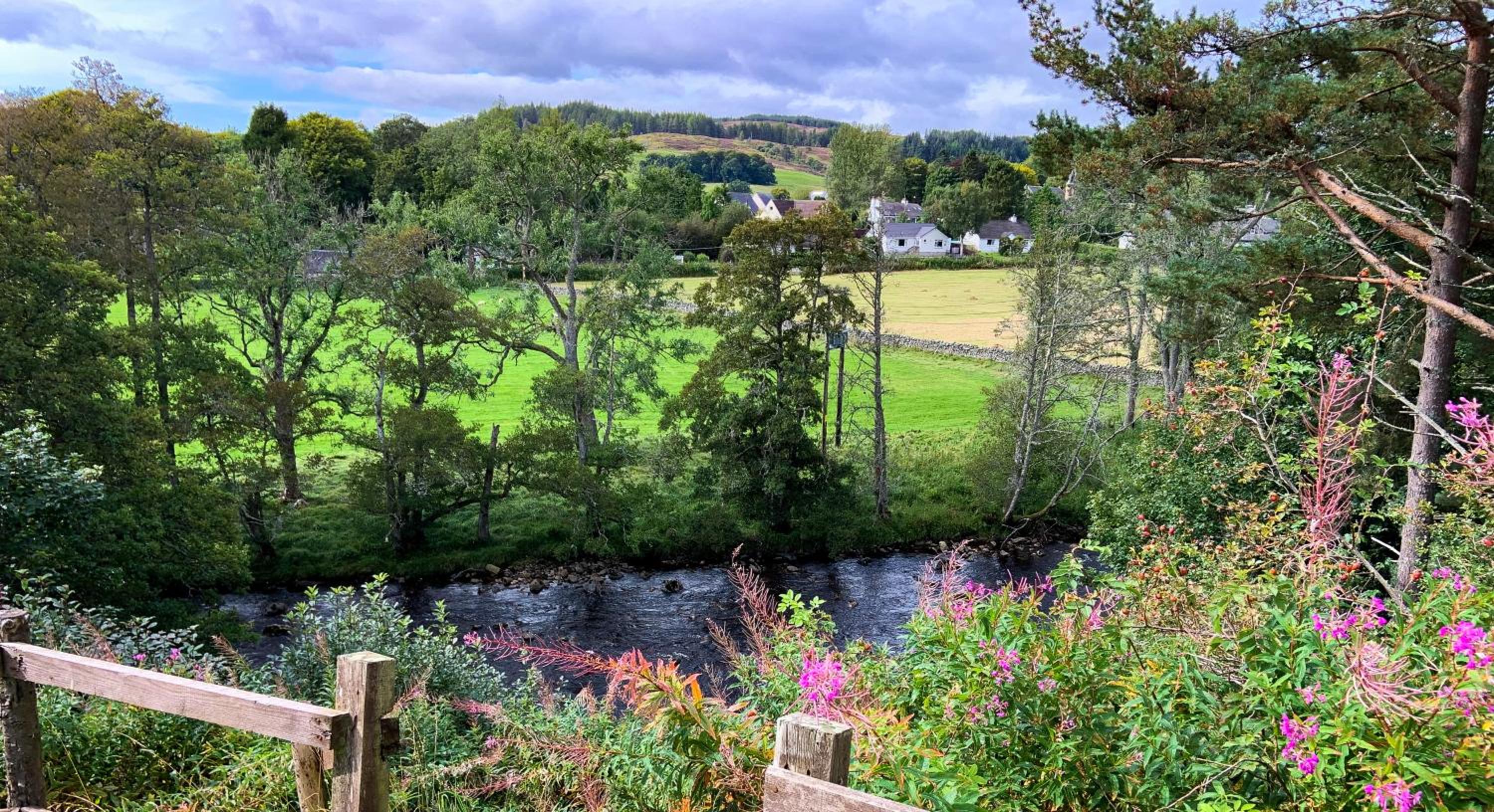 Strathardle Lodge view 3