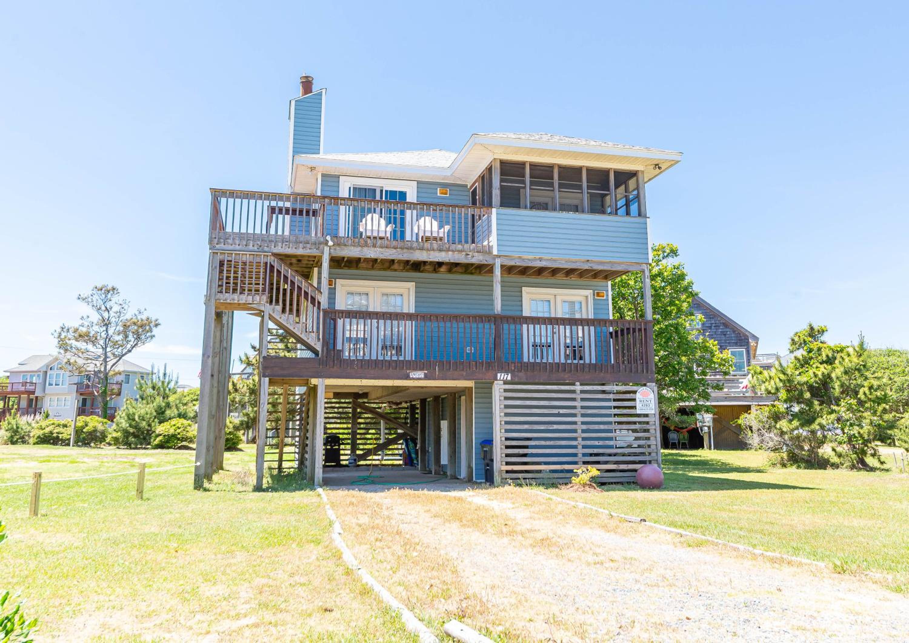 Knottaway - Duck, Sound Sea Village, Ocean View, 125 Yds to Beach, Pets OK, Flex Stays
