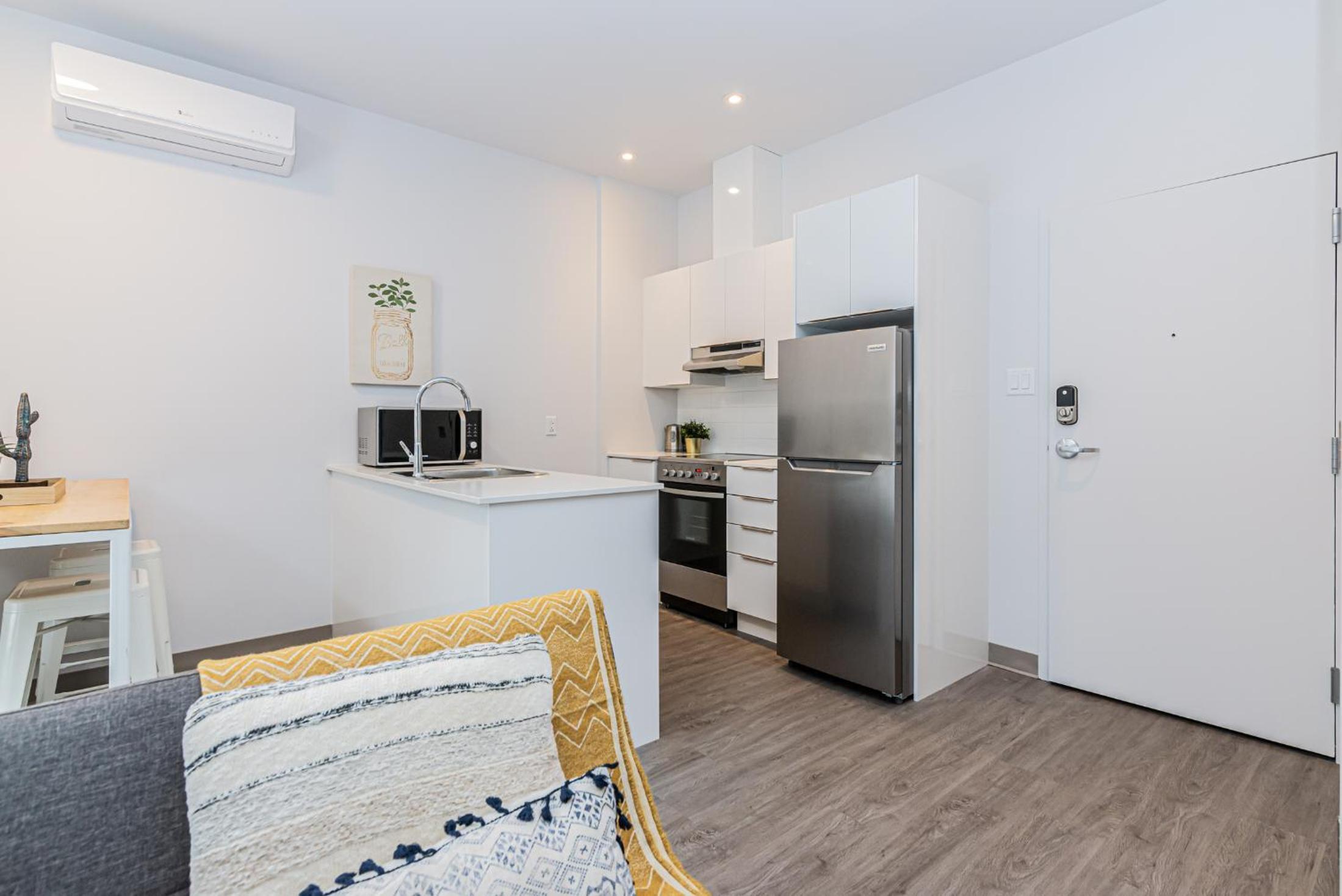 New and Perfectly Located 1 Bedroom Apartment by Den Stays view 2