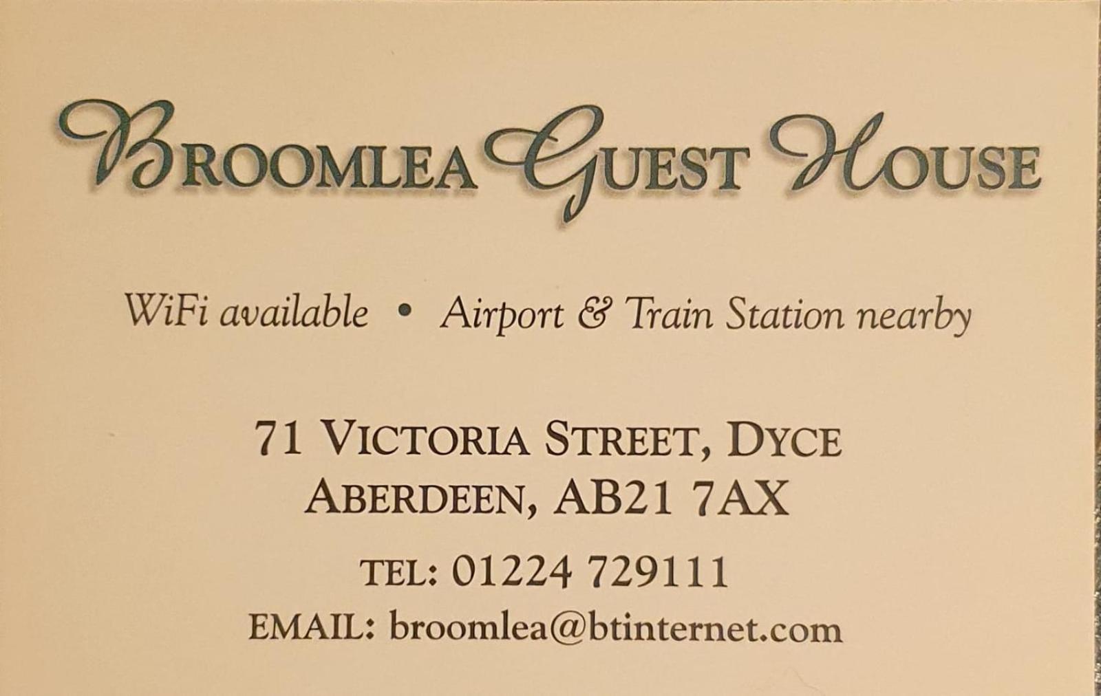Broomlea Guest House view 2