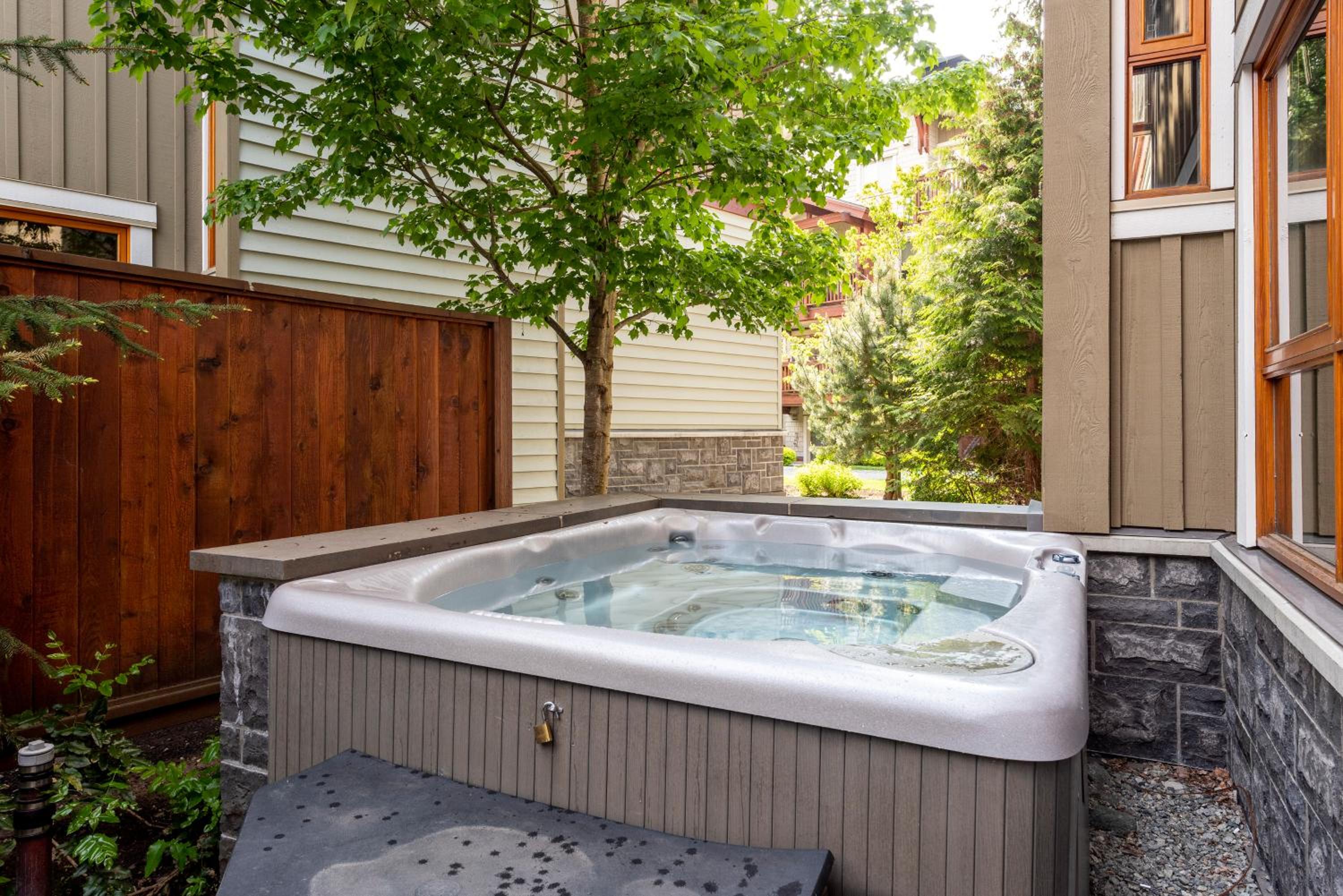 Fitzsimmons Walk Deluxe Townhome with Private Hot Tub Village Walking Distance