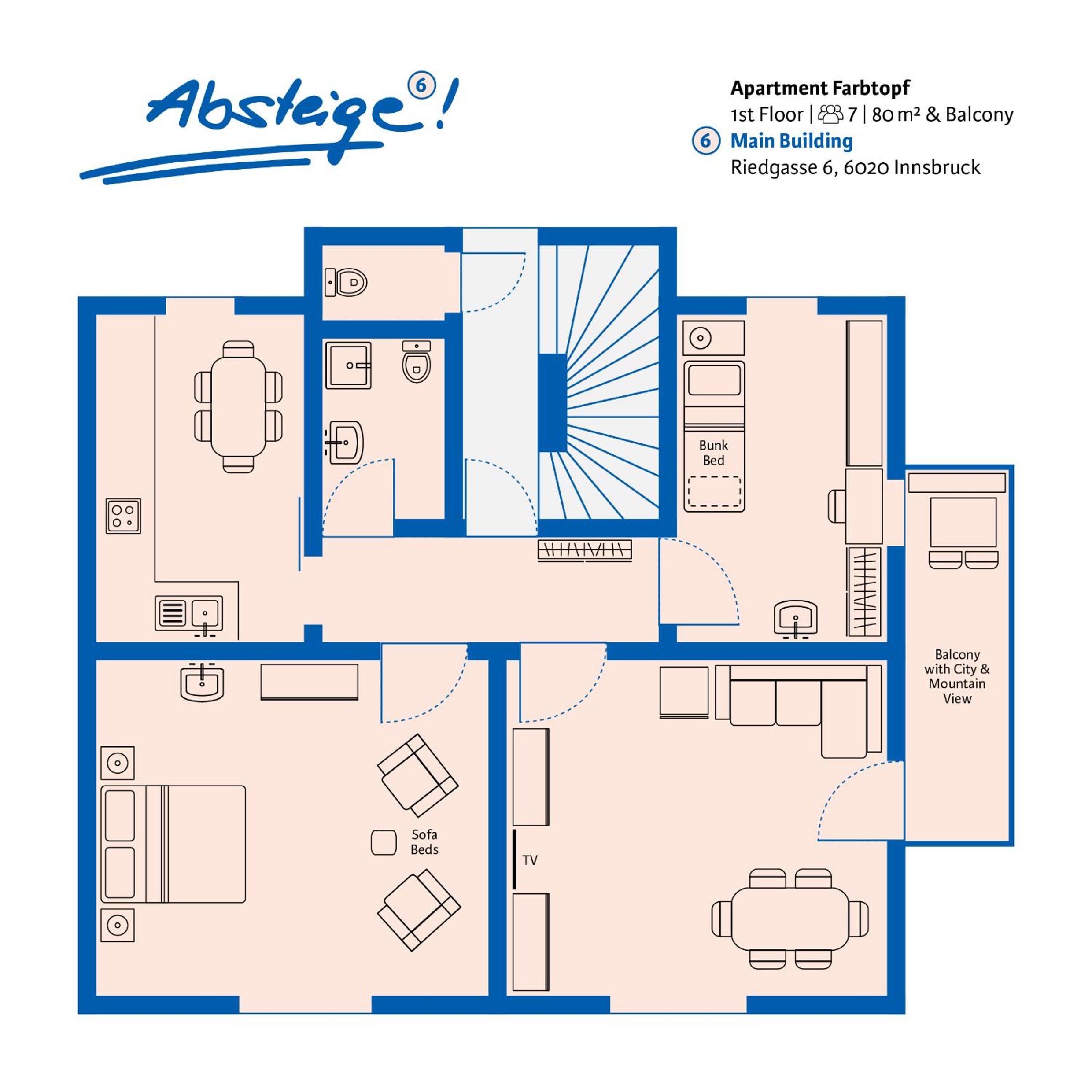 Absteige Innsbruck- Zentrale Ferienapartments