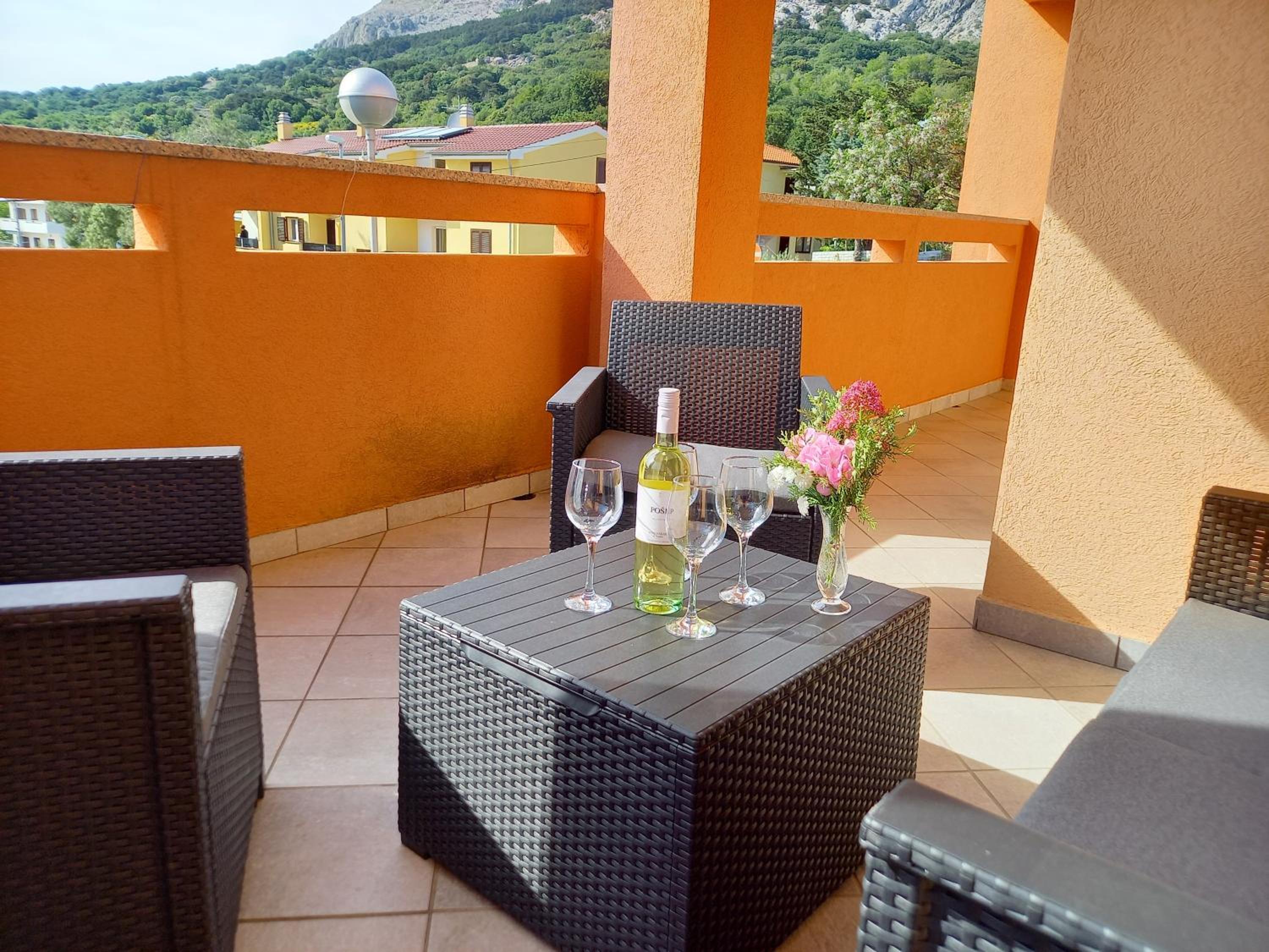 Apartments Mirjana Baška view 3