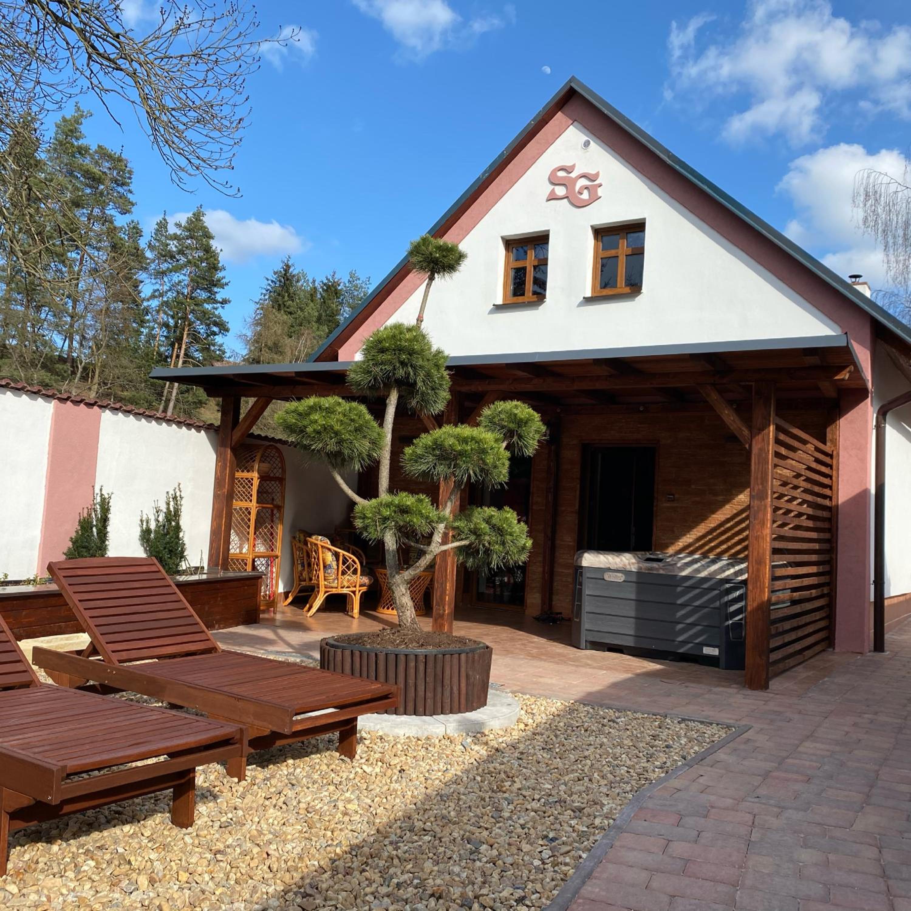 SG chalupa ŠTIKOV - Podkrkonoší - s celoročním privátním wellness