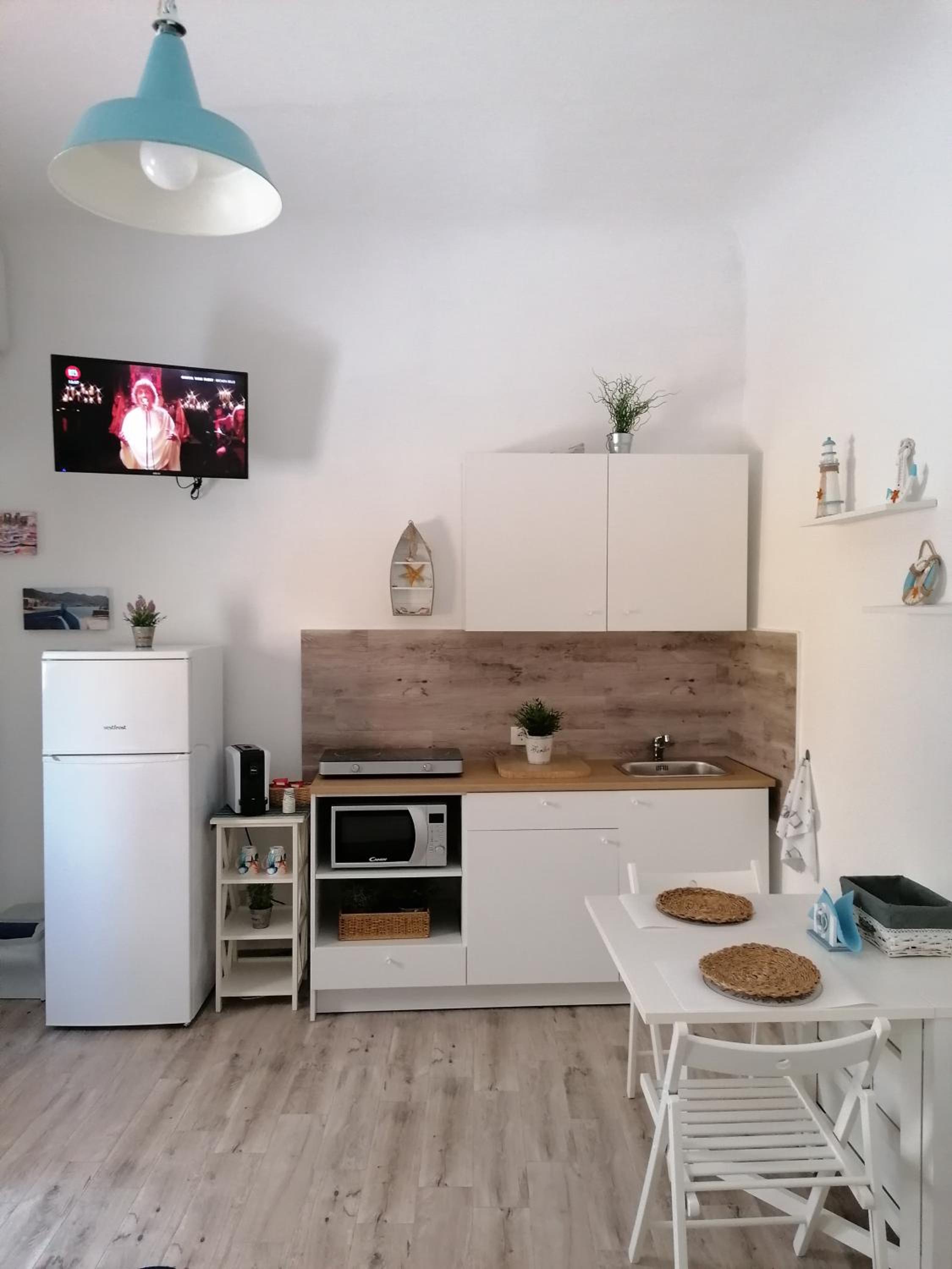 Blue Cottage Cuore di Sciacca en Sciacca — kitchen