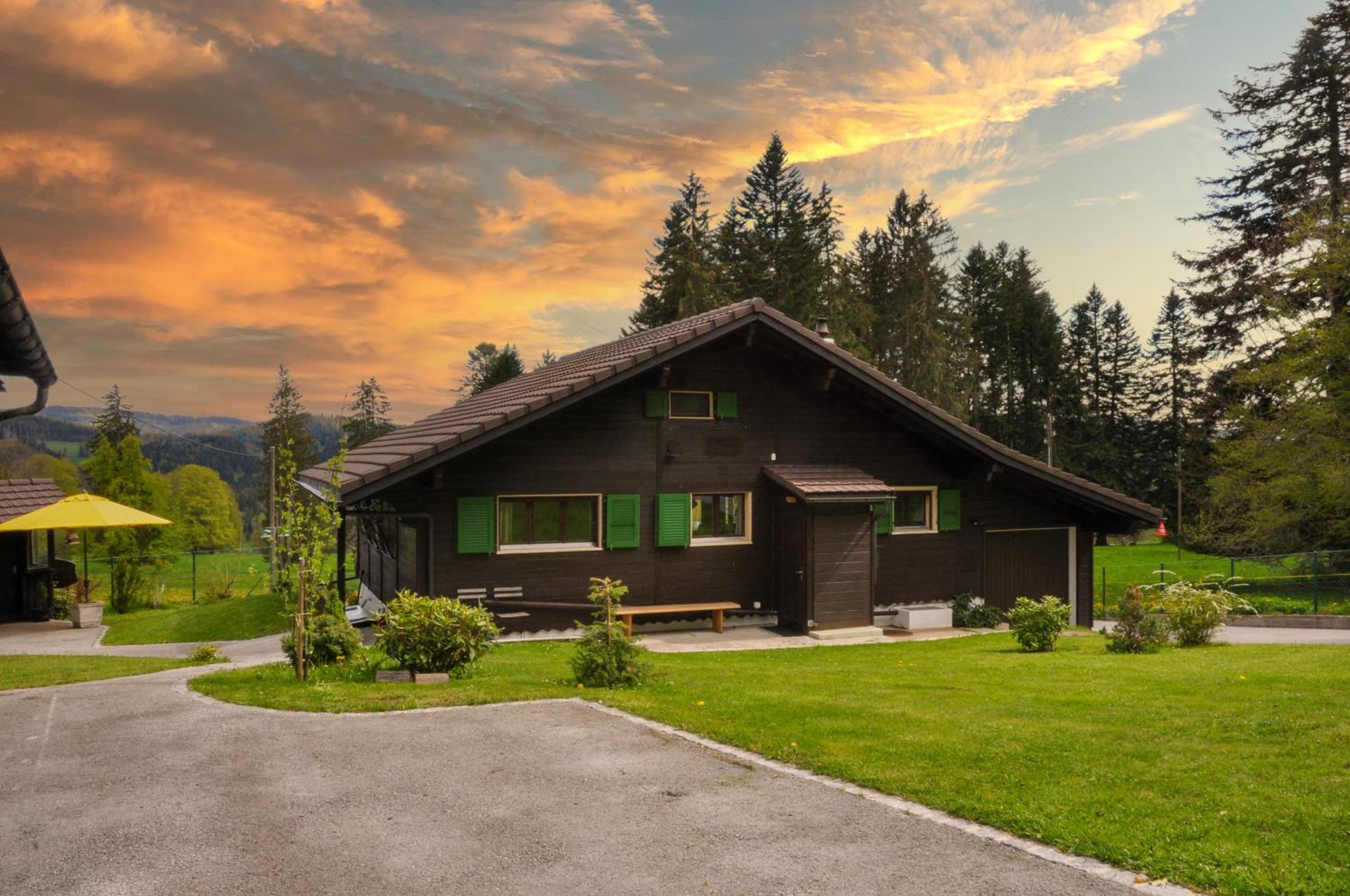 Chalet en pleine nature avec Spa view 2