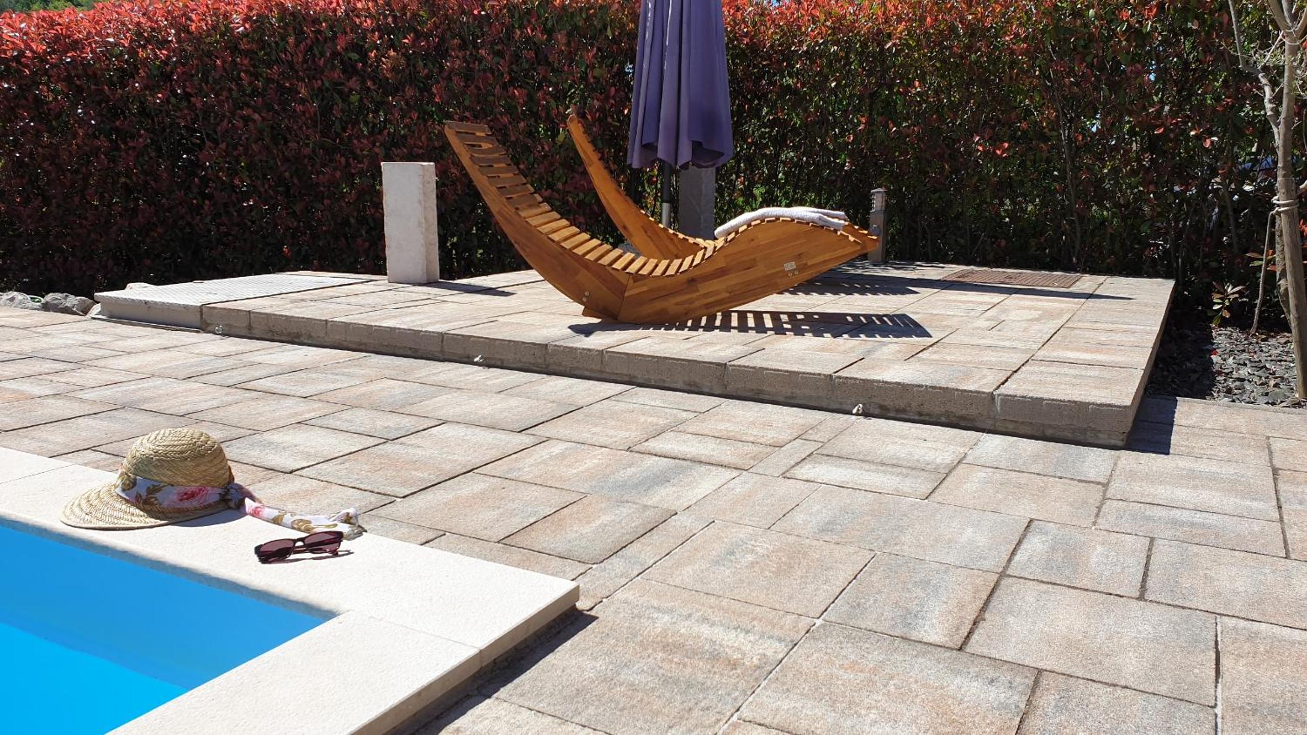 Villa Kras Rabac Labin Ripenda Pool view 4