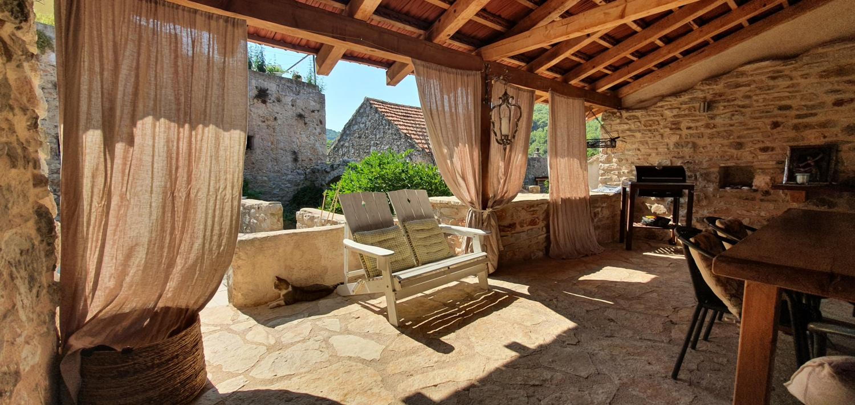 Hvar Stone Villa with pool