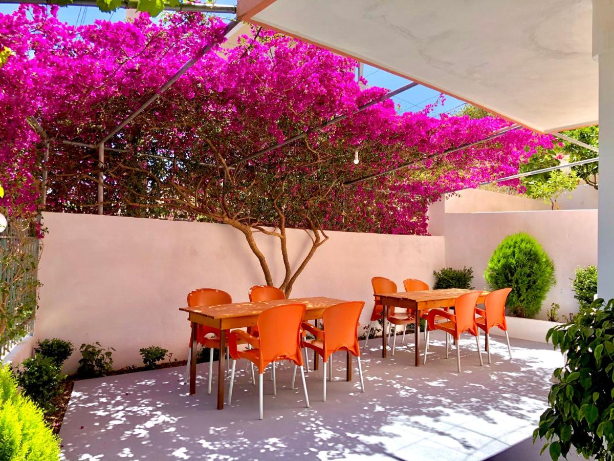 outdoor BBQ area