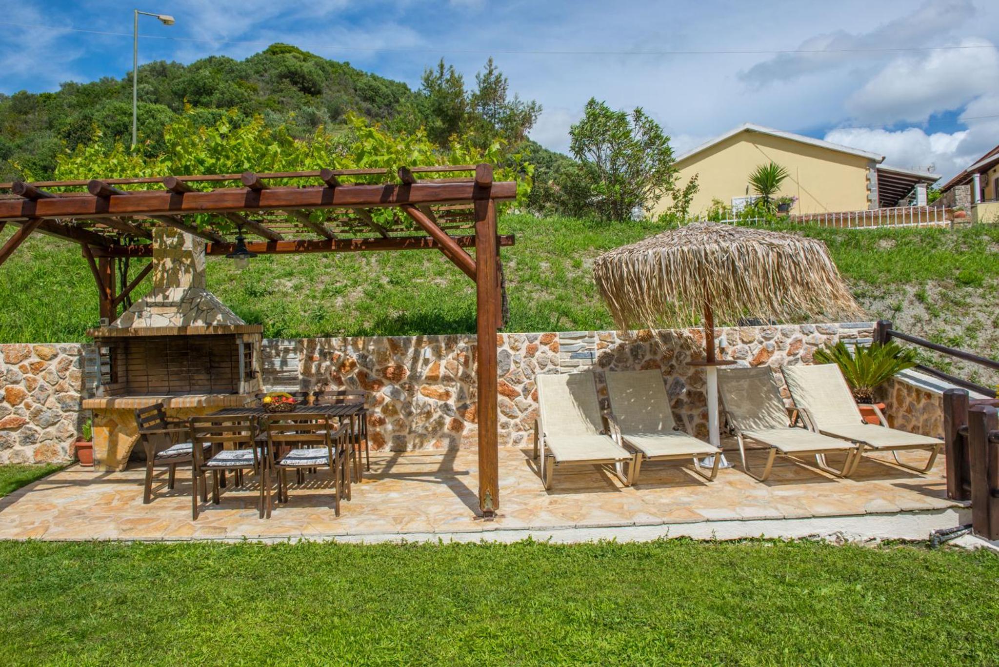 Villas Porto Odysseas Afionas Corfu view 4