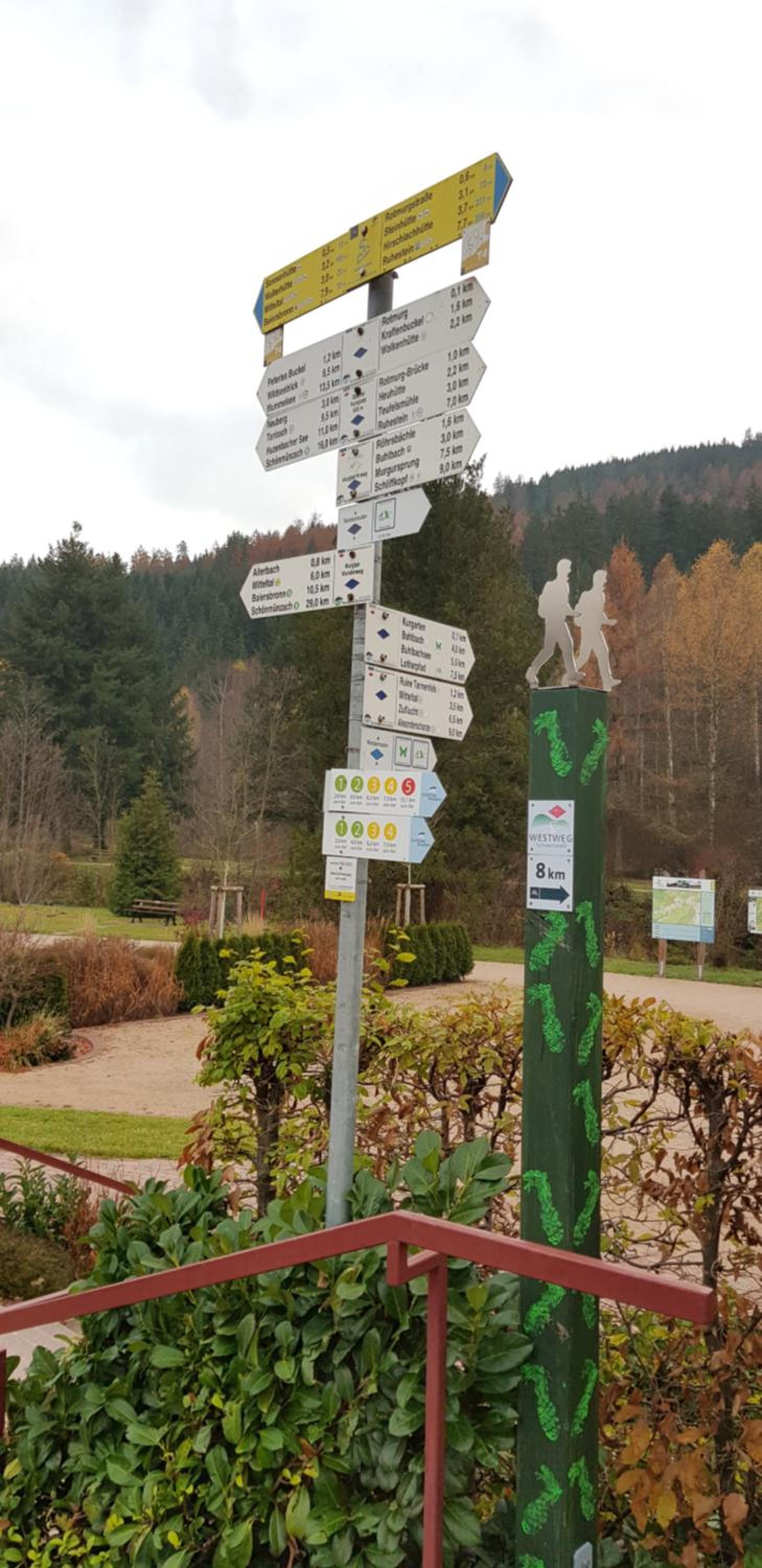 Ferienwohnung Tannenballett mit Panorama über den Schwarzwald in Baiersbronn