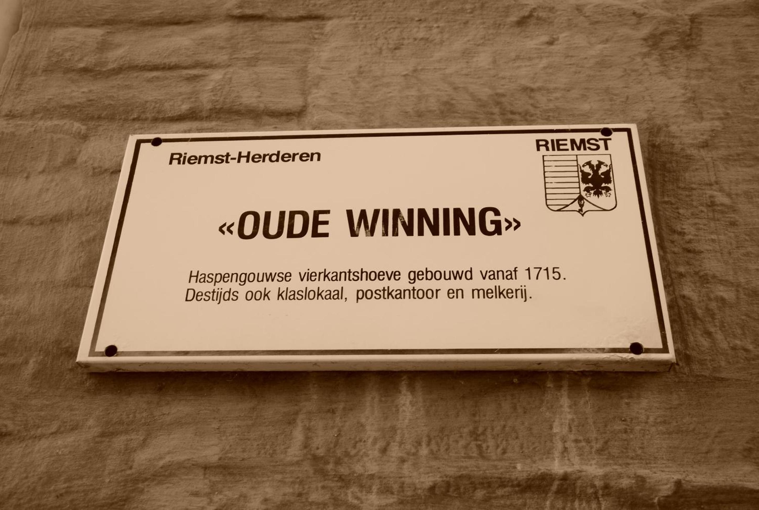 B&B De Oude Winning