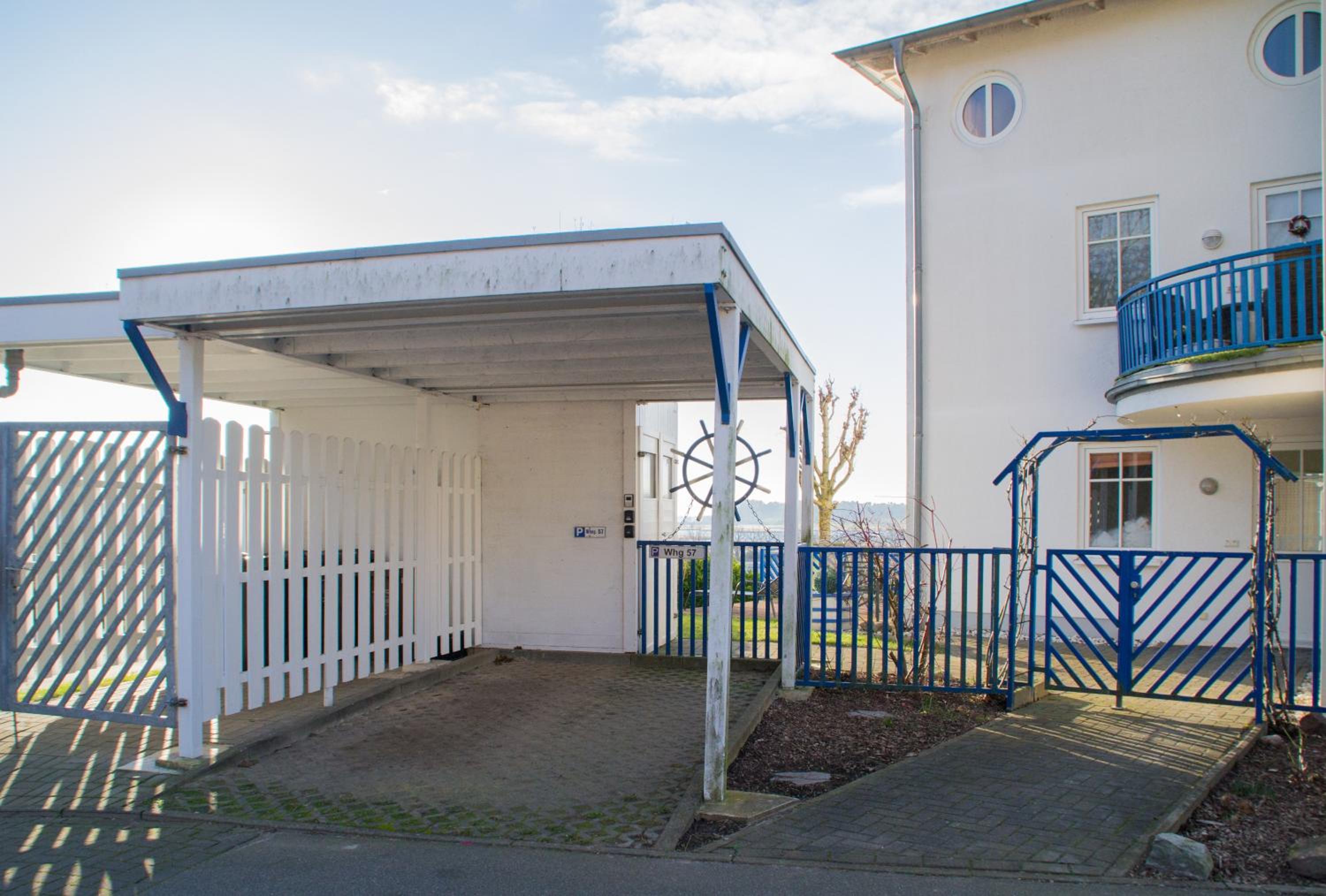 Ferienappartement mit Seeblick in der Villa Columba