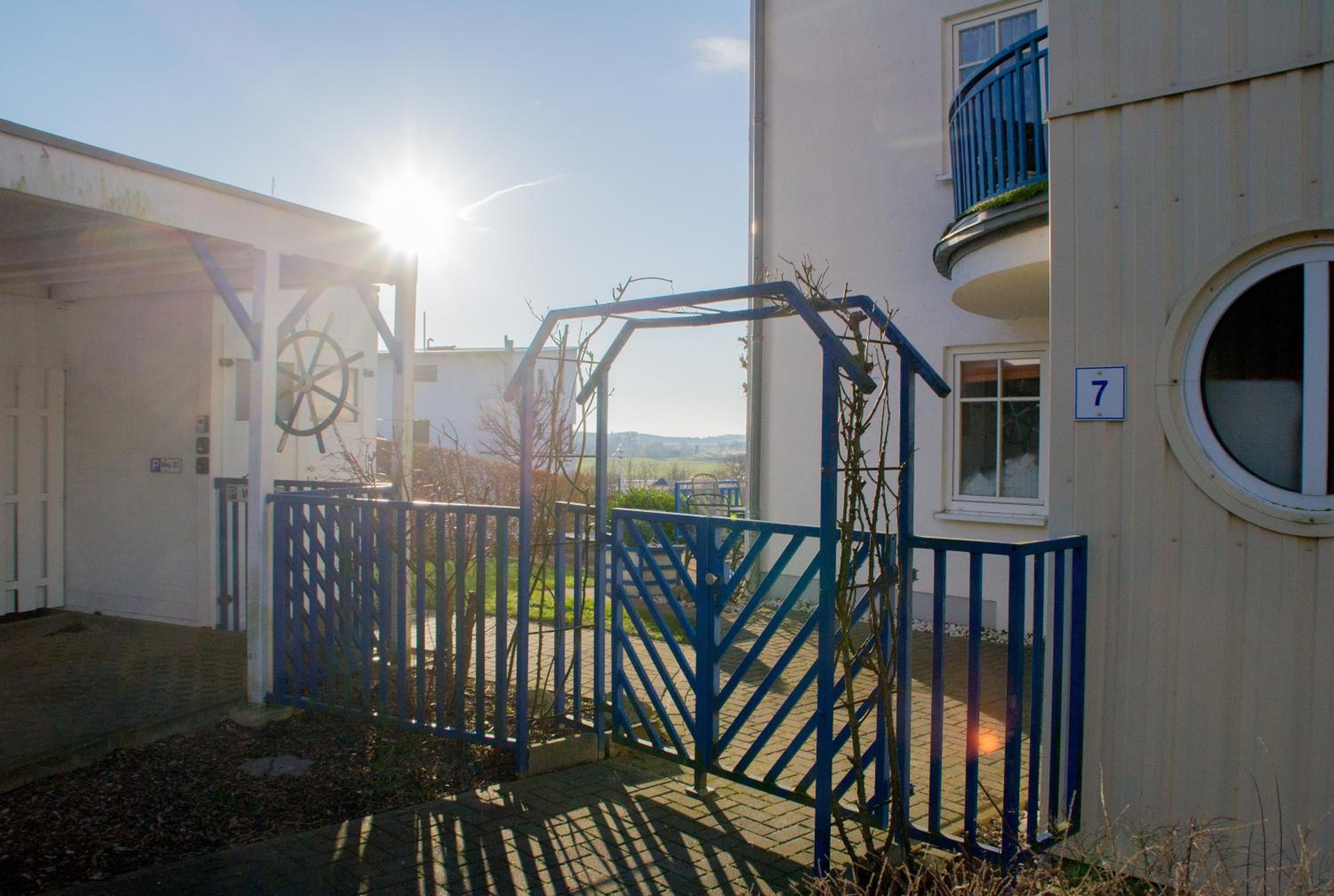 Ferienappartement mit Seeblick in der Villa Columba