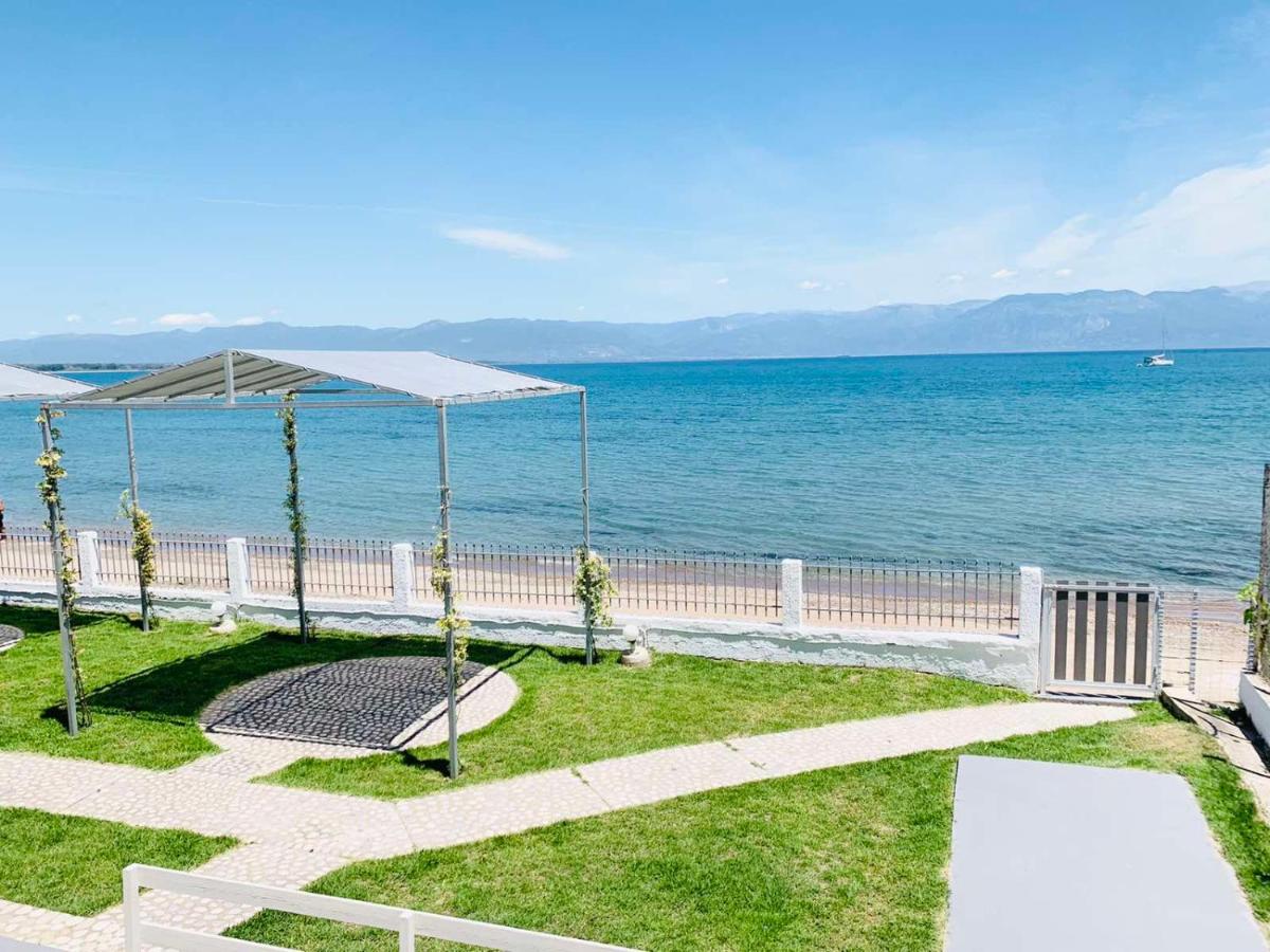 outdoor BBQ area