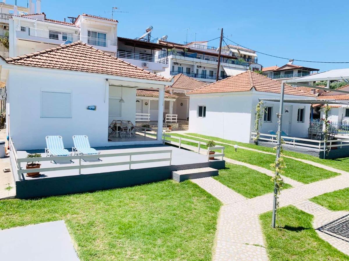 outdoor BBQ area