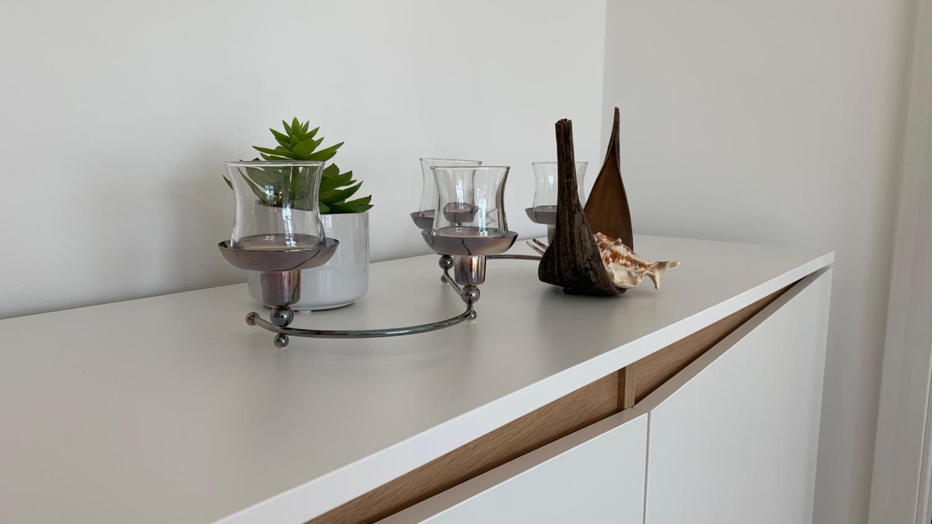 Ferienappartement mit Seeblick in der Villa Columba