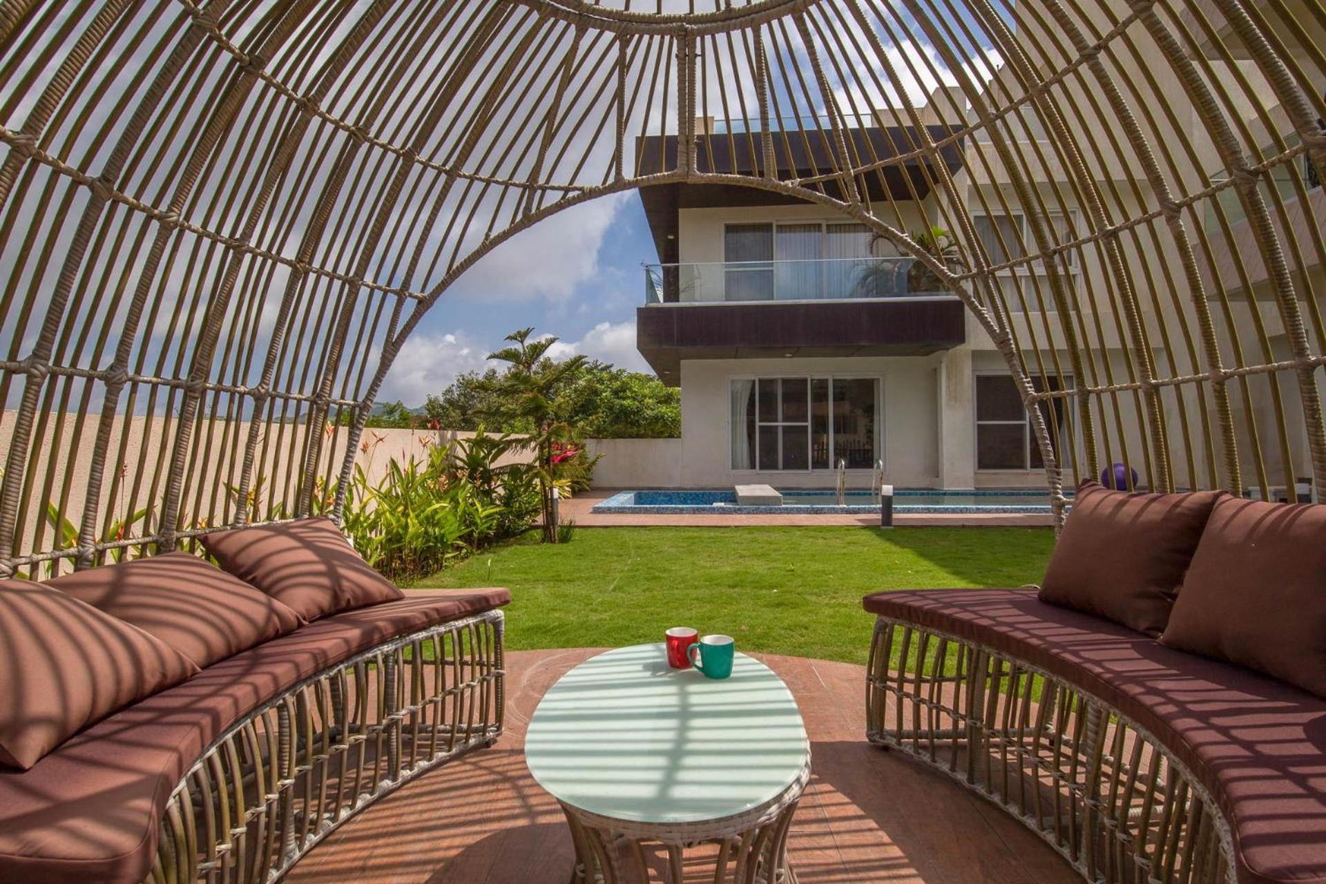 Villa Azul by StayVista, offering A snooker table, Terrace, Swimming pool & A spacious lawn with a charming gazebo for a perfect getaway view 2