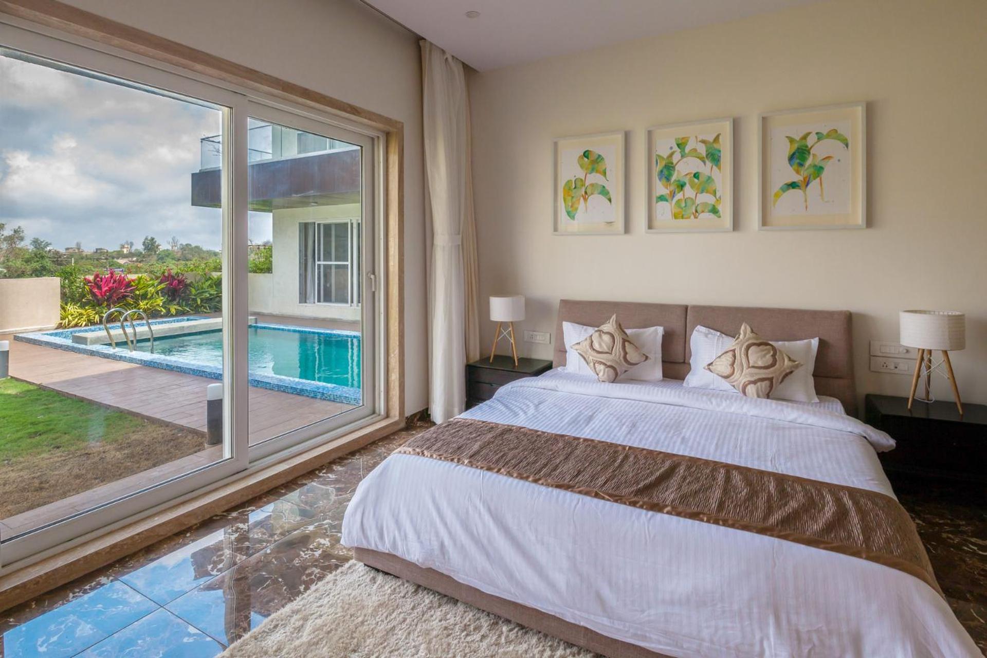 Villa Azul by StayVista, offering A snooker table, Terrace, Swimming pool & A spacious lawn with a charming gazebo for a perfect getaway view 5