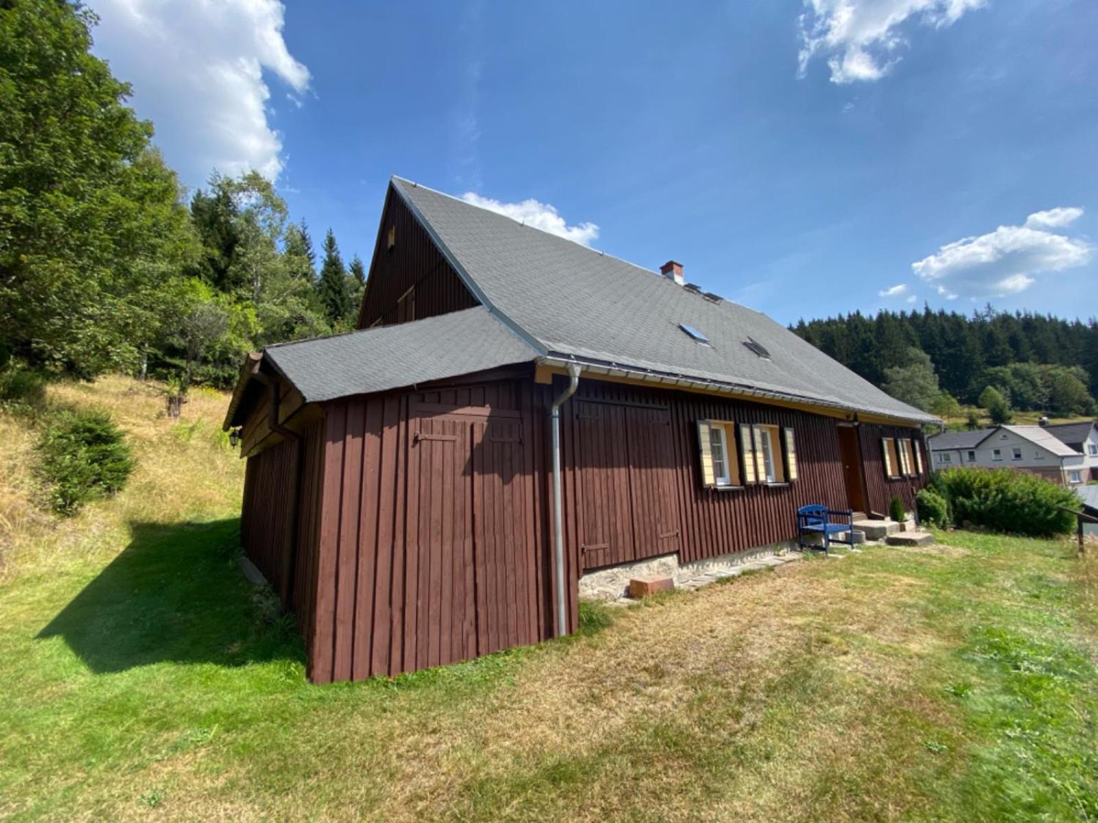 Historisches Aschberg Haisl Klingenthal, Terrasse, großer Garten 6 plus 2 Personen