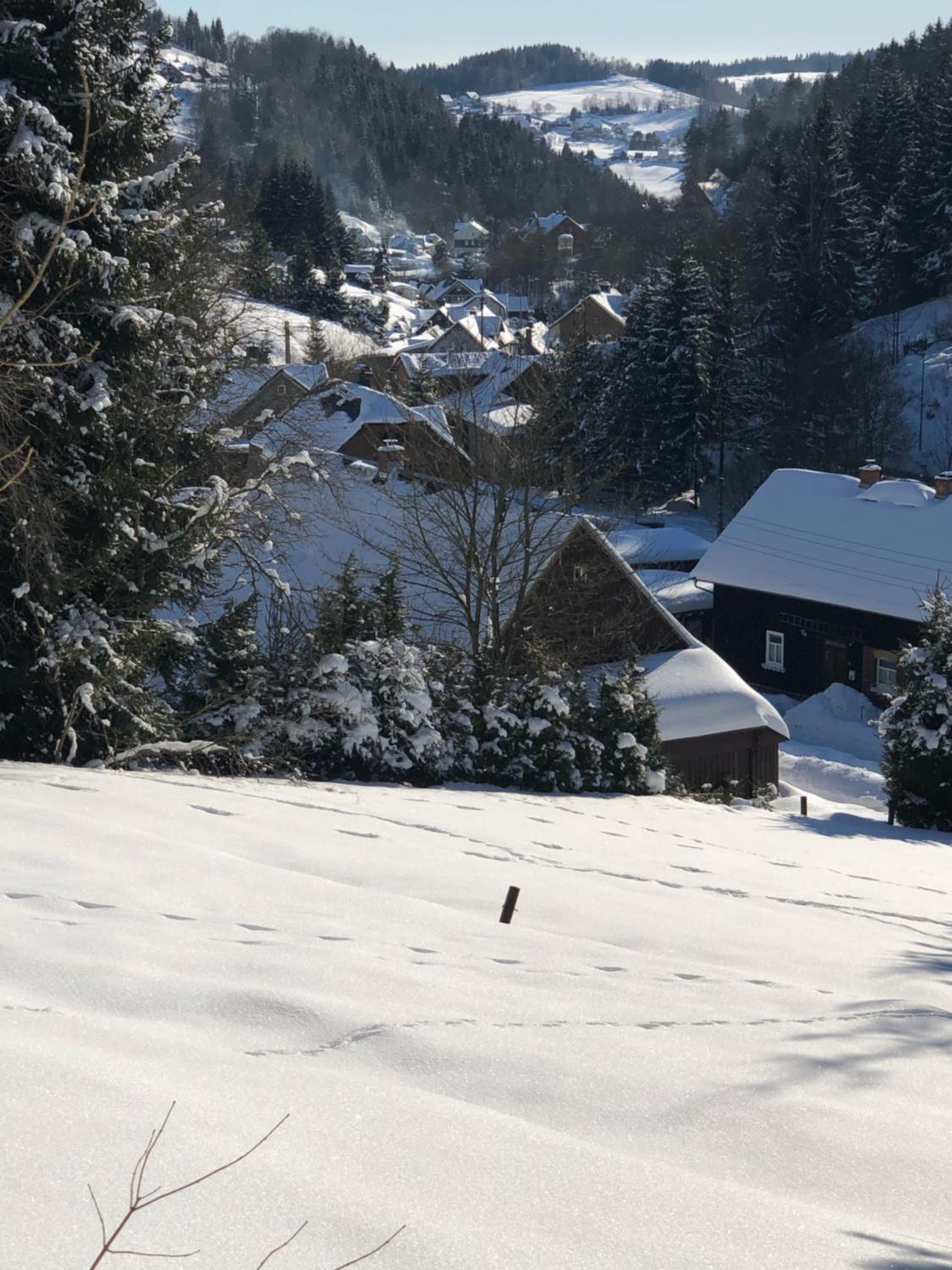 Historisches Aschberg Haisl Klingenthal, Terrasse, großer Garten 6 plus 2 Personen