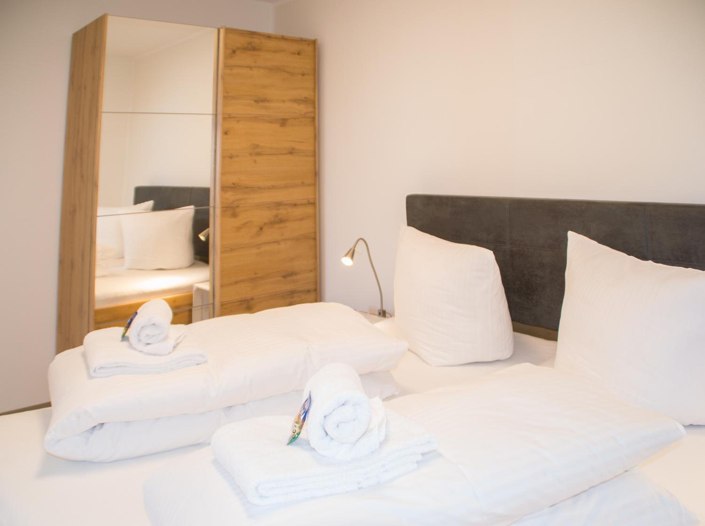 Ferienappartement mit Seeblick in der Villa Columba