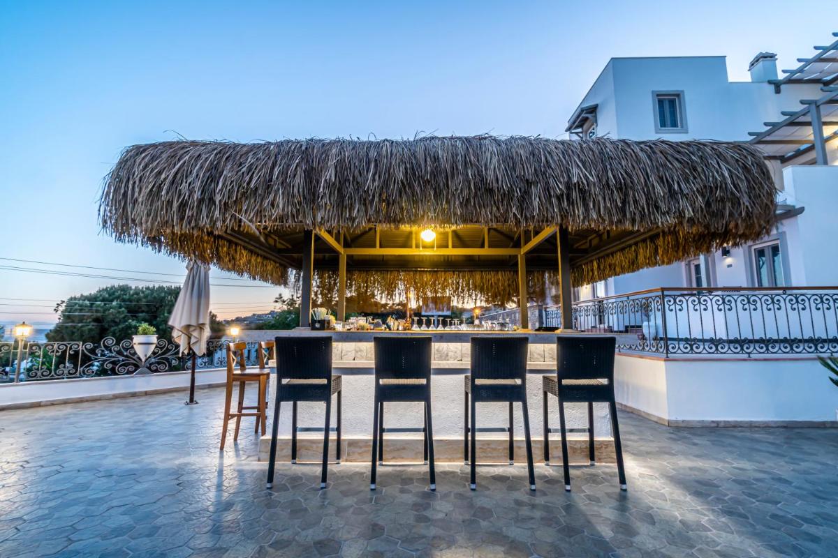 outdoor BBQ area