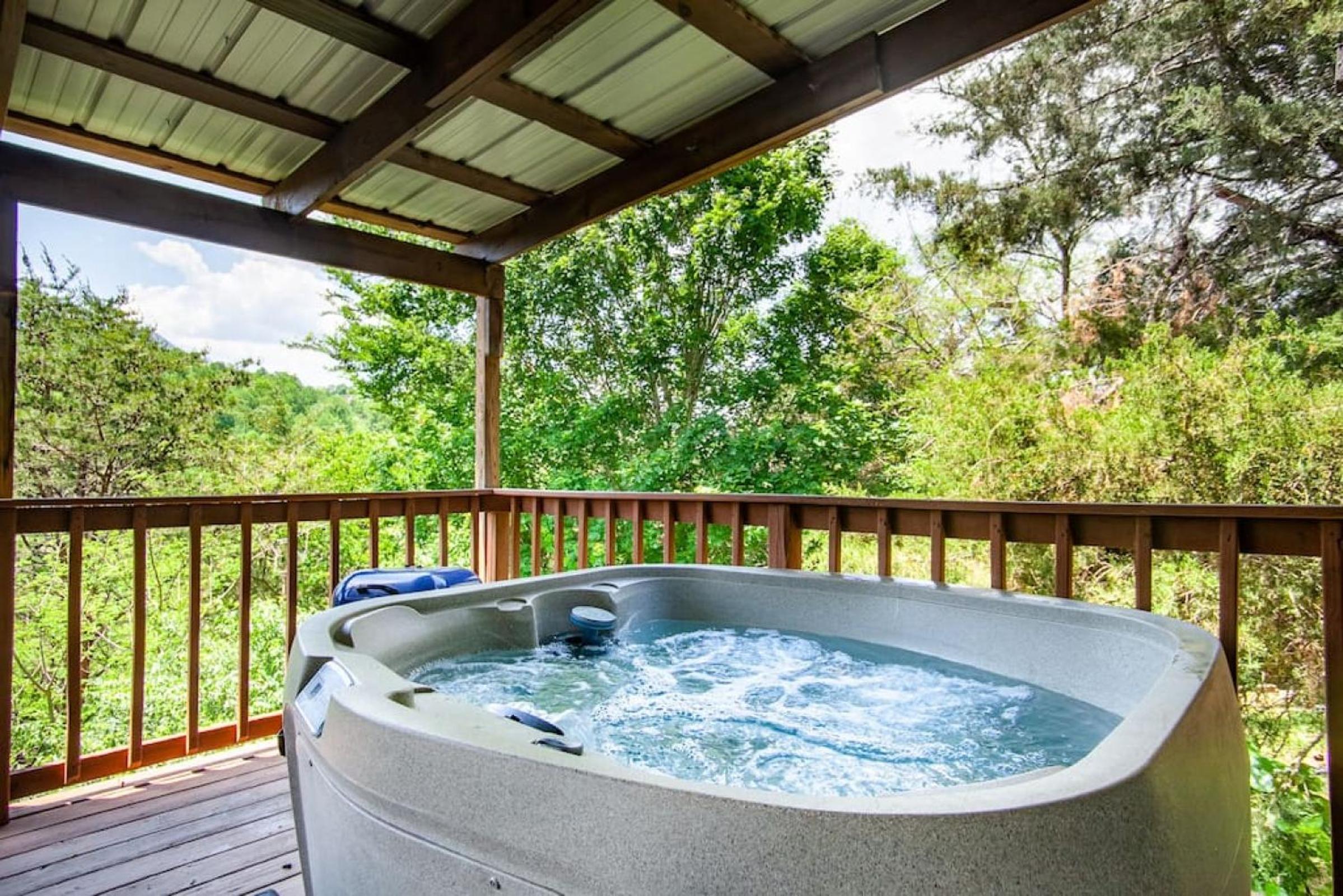 Bear Claw Cove - hot tub, jacuzzi, fireplace, view view 5