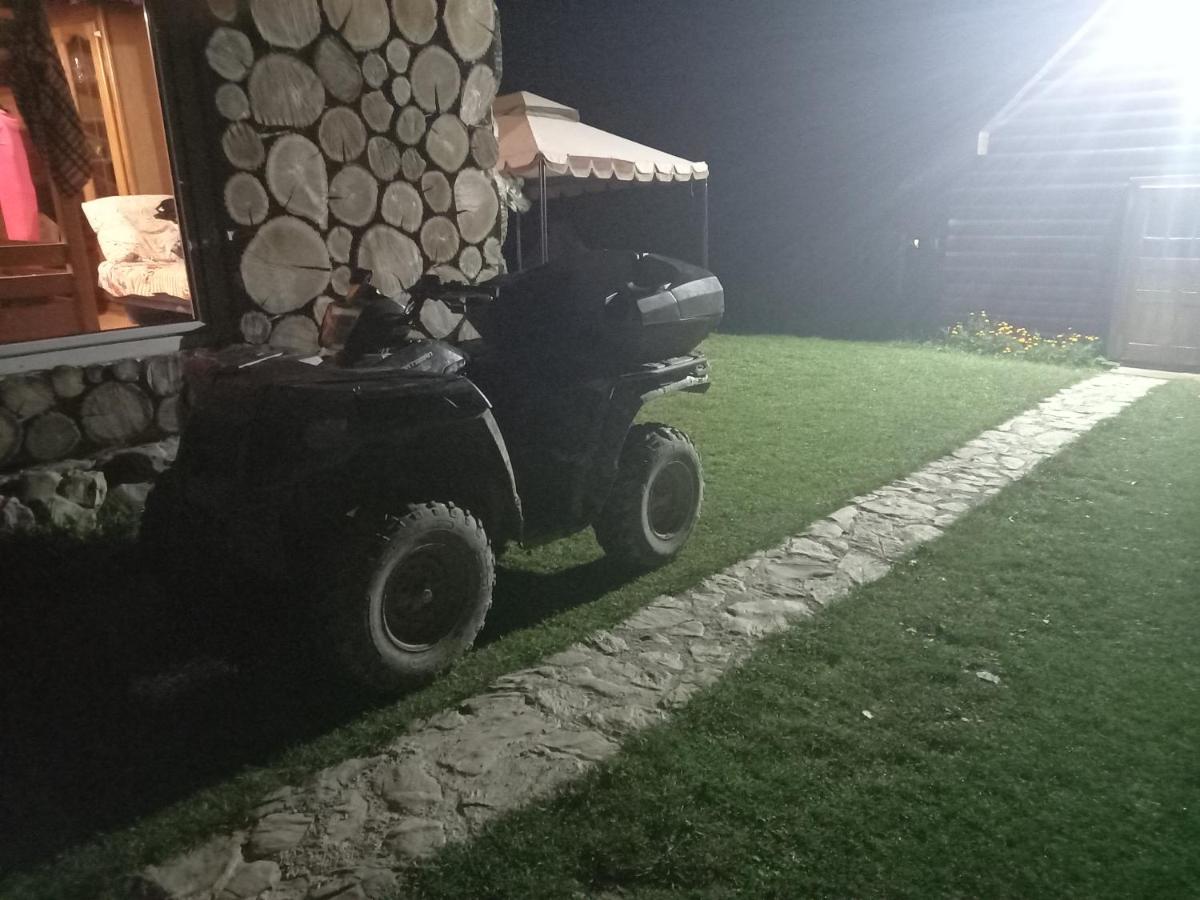 outdoor BBQ area