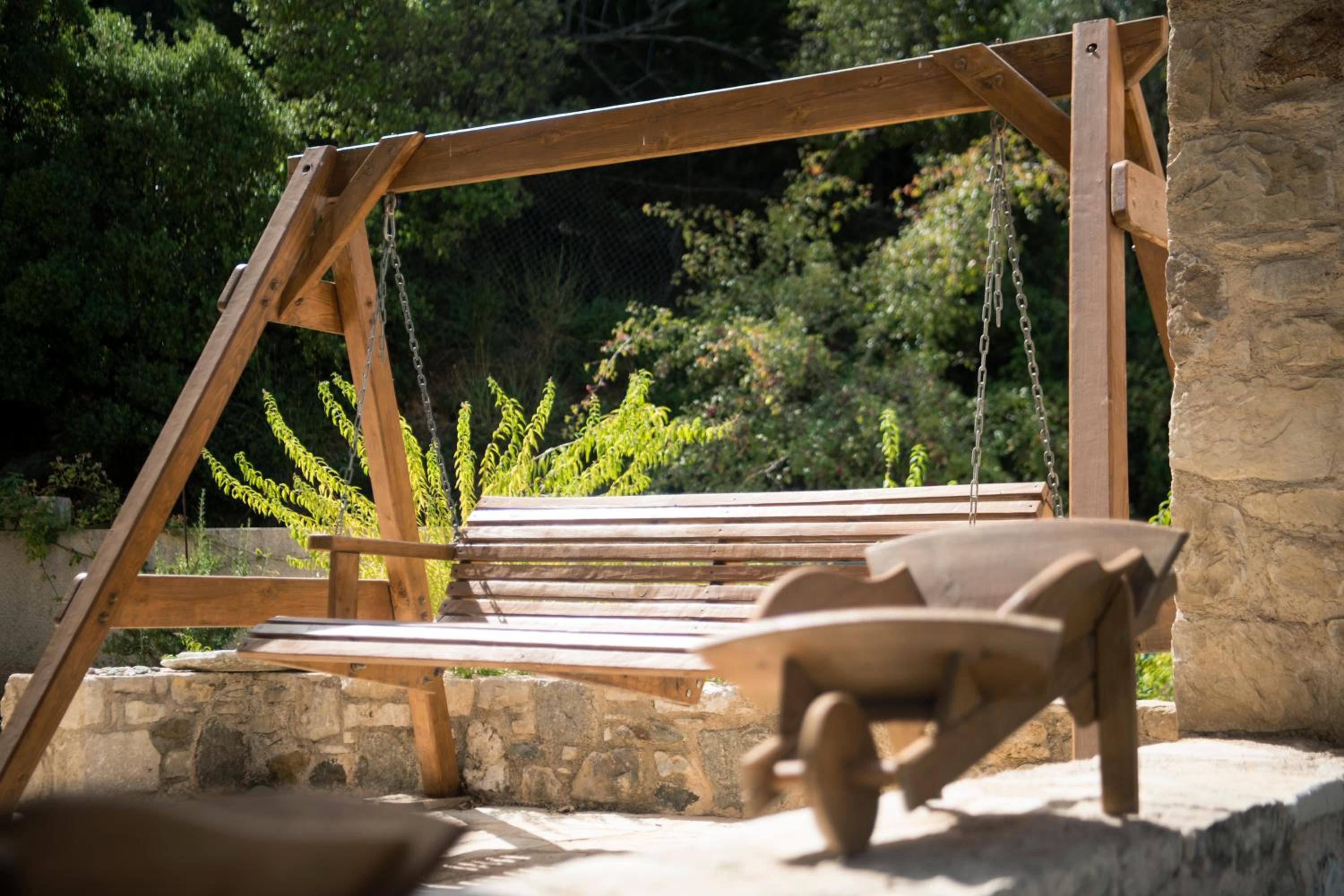Chaihoutes stone villa into Olive farm in Zia