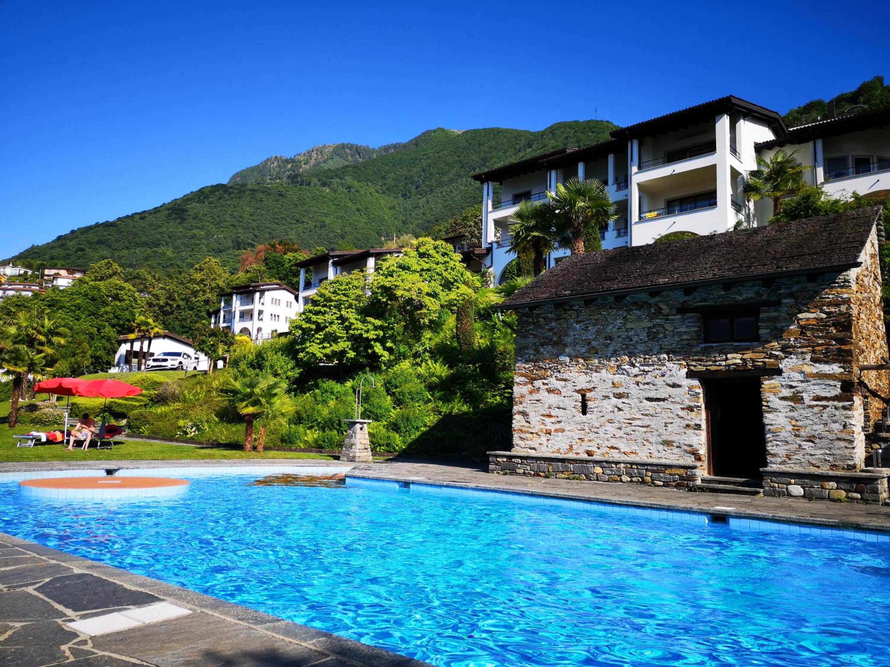 1 Zimmer Apartment mit Seesicht und Pool view 3