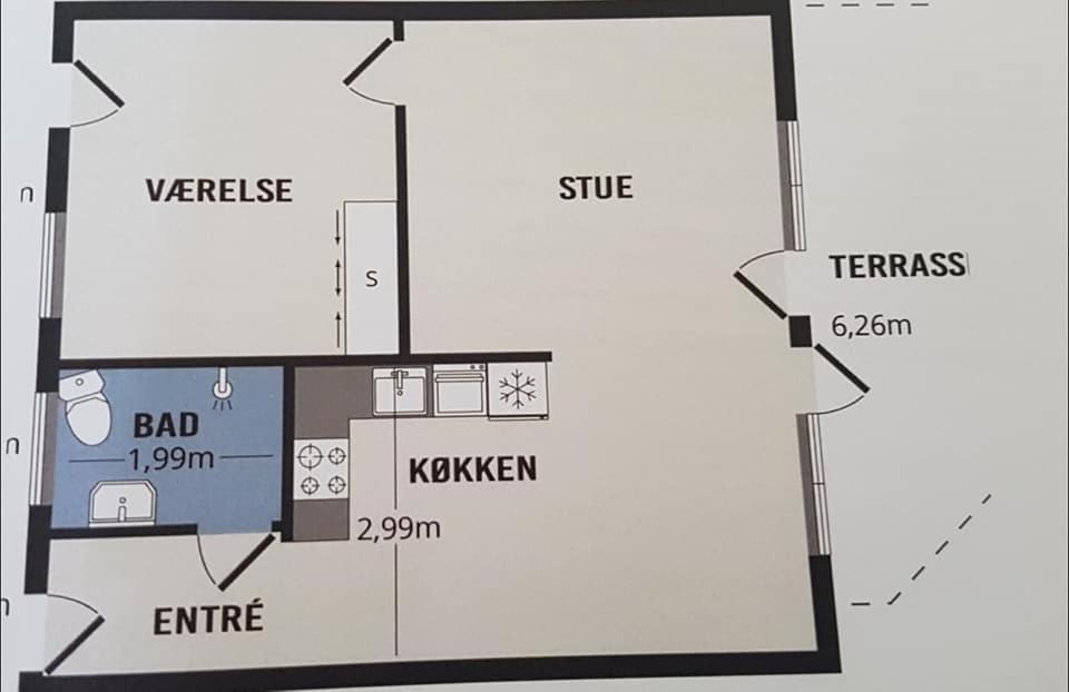 Løkken centrum ferielejlighed-apartment 4F