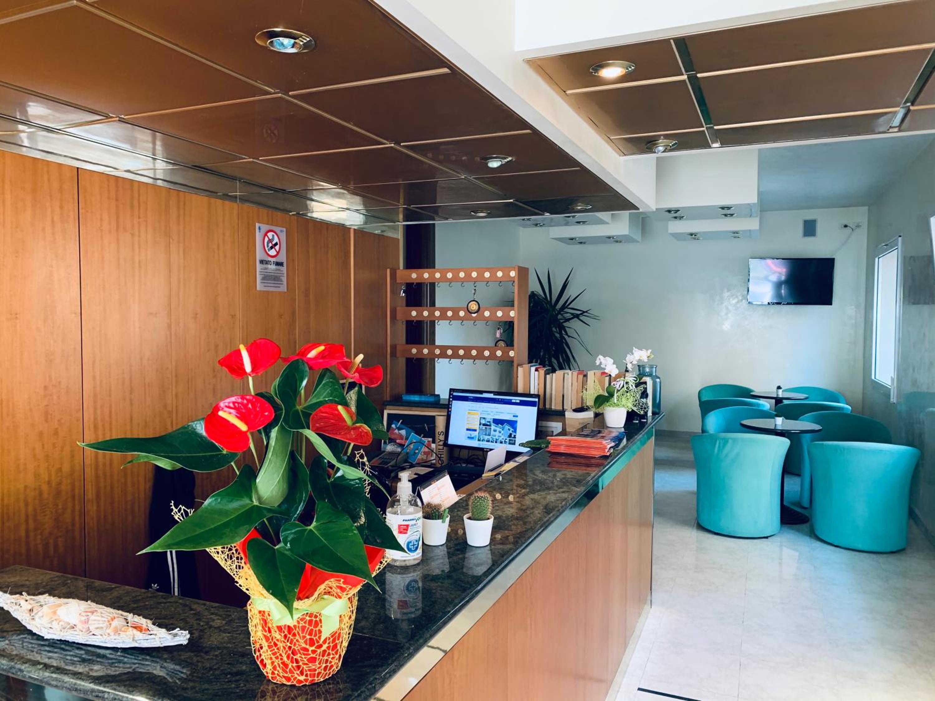 hotel reception