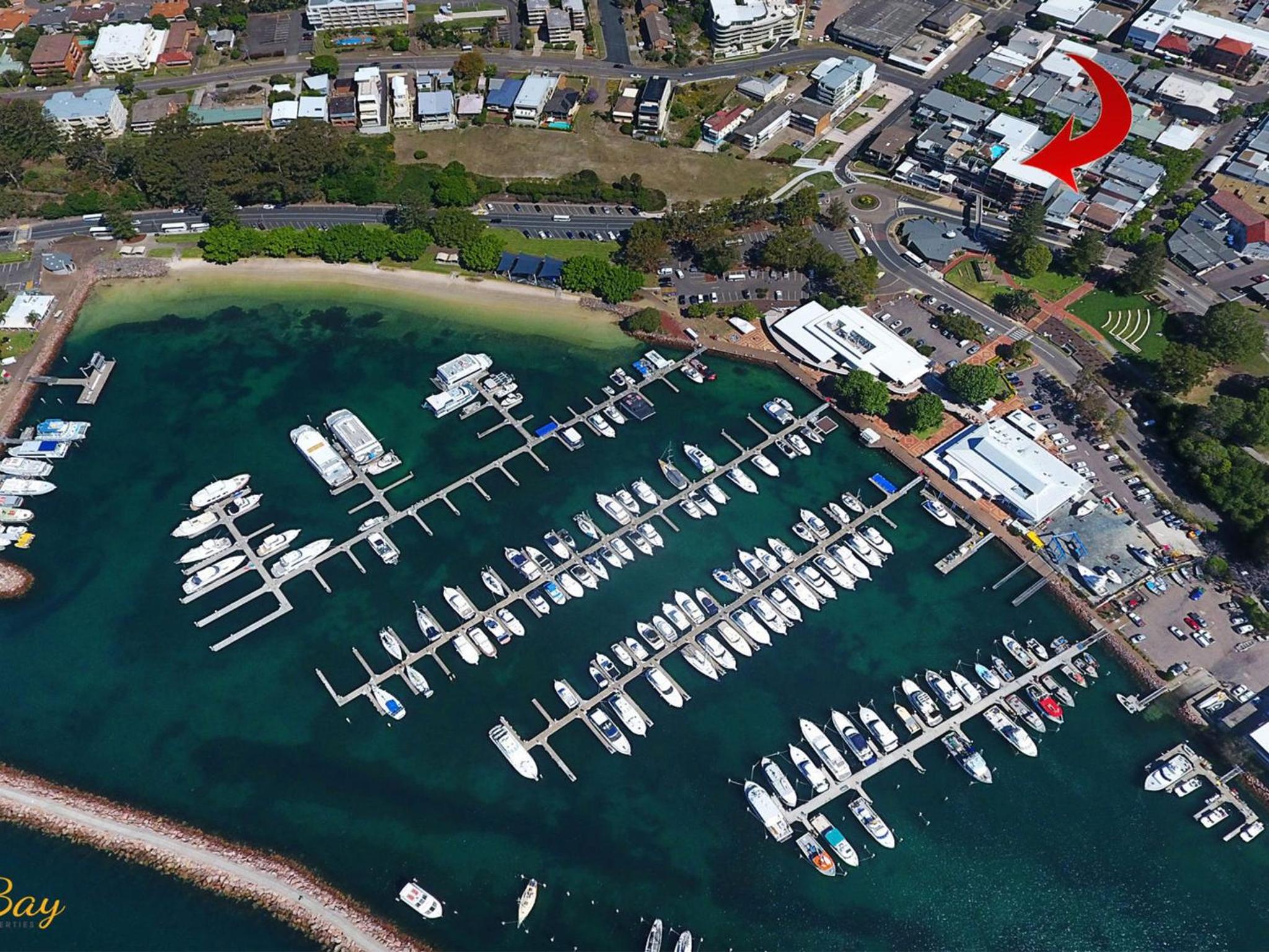Nelson Bay CBD Apartment No 41 Nelson Towers view 2