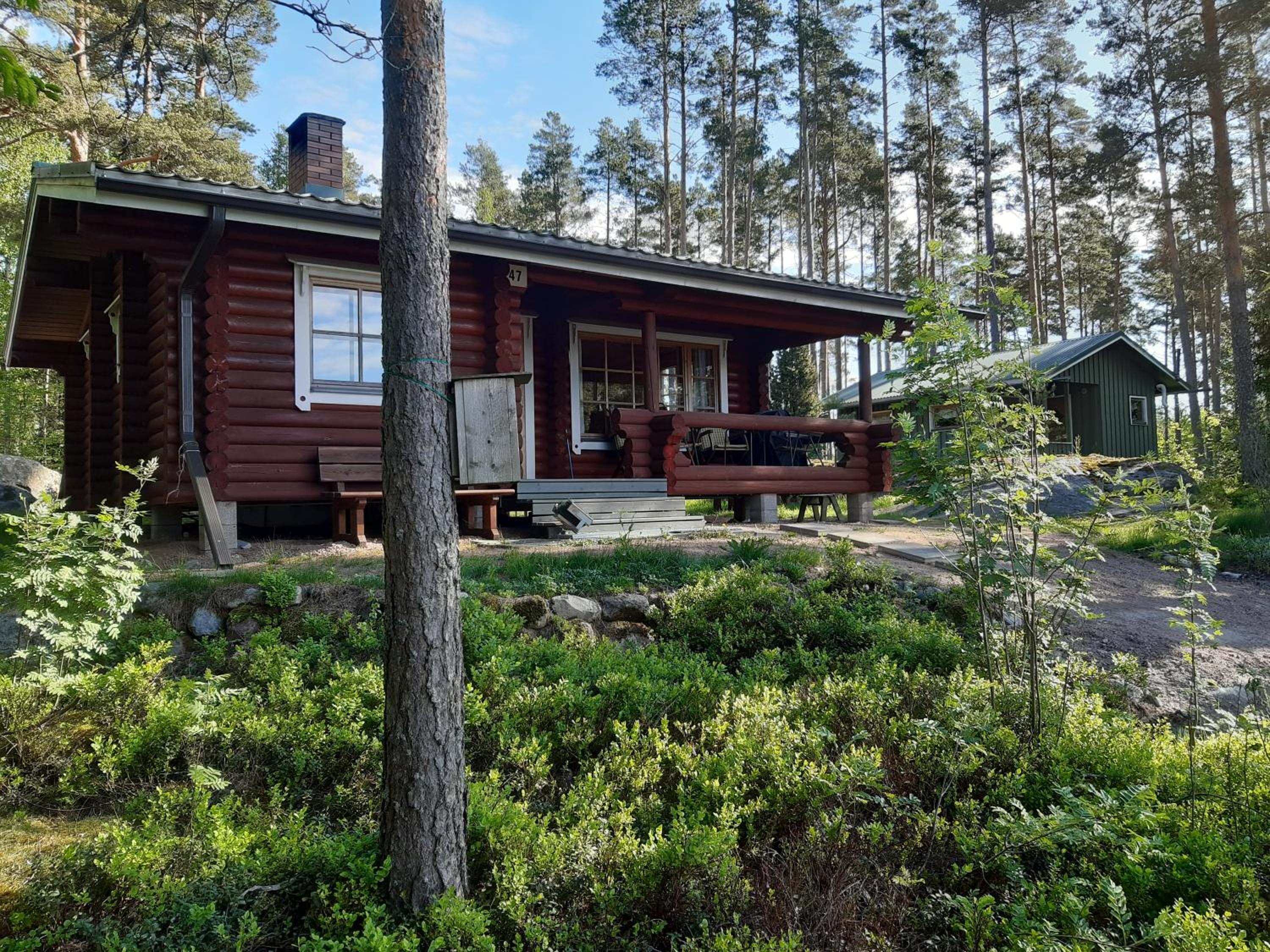Lomamökki Mäntylä view 2