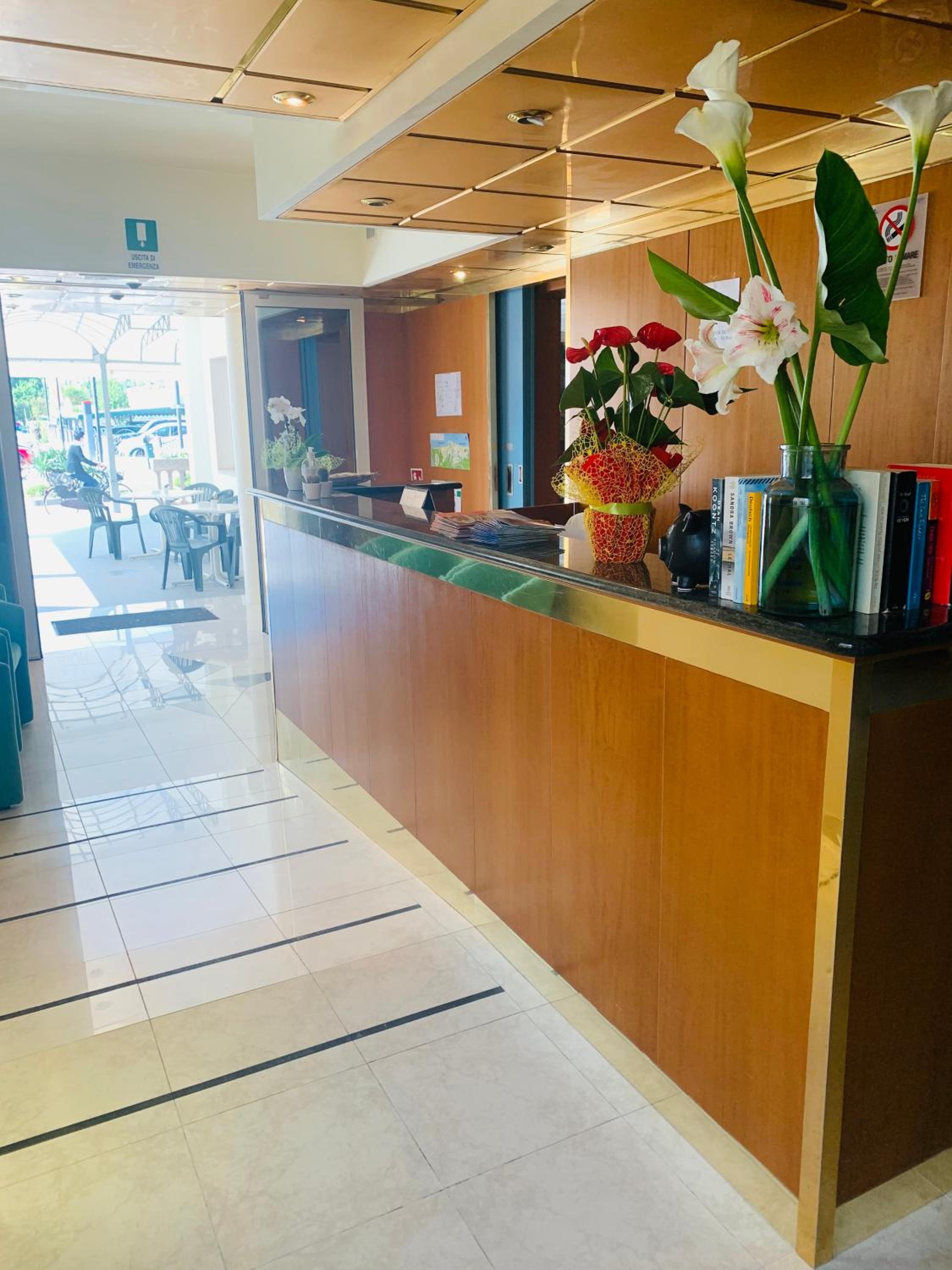 hotel reception