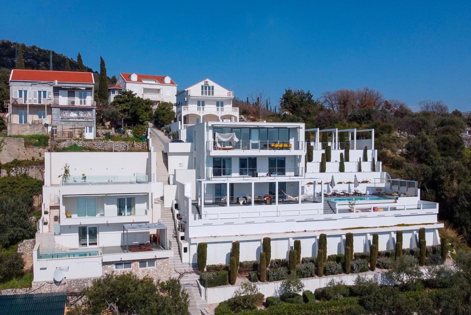 Luxury Villa Dubrovnik Dream with private pool and sea view near the beach in Orasac - Dubrovnik view 4