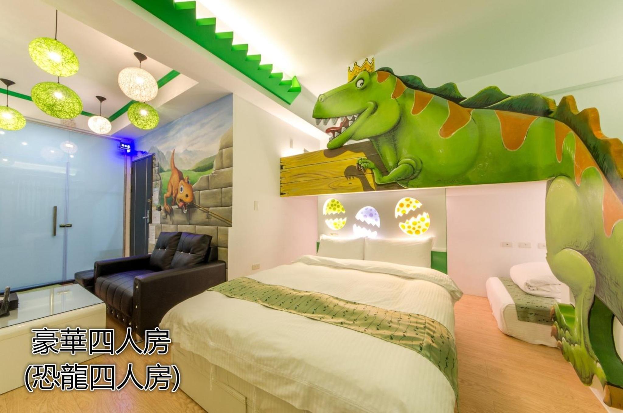 台南樂遊親子溜滑梯電梯民宿