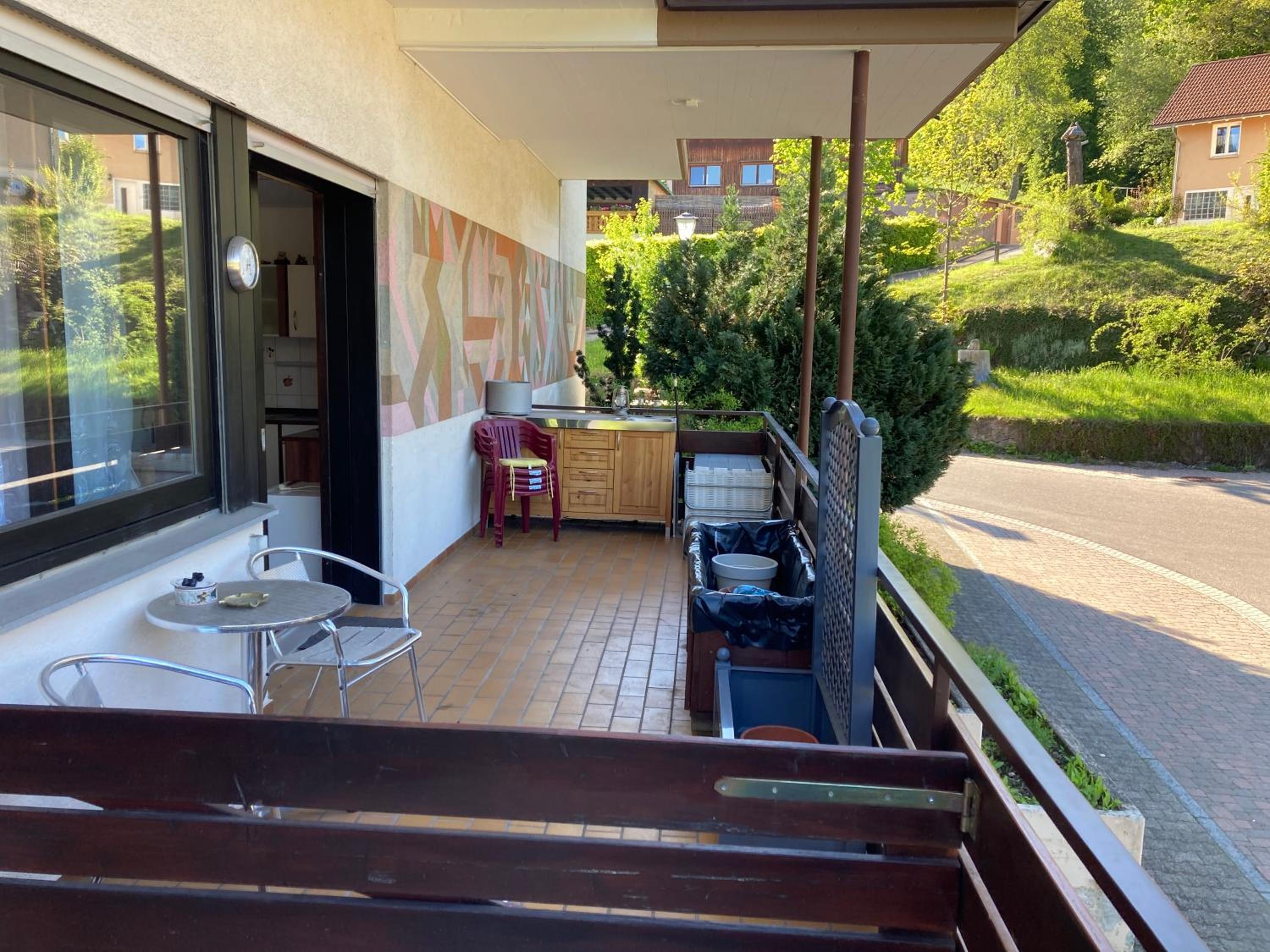 Haus Sonne en Todtmoos — balance & terrace