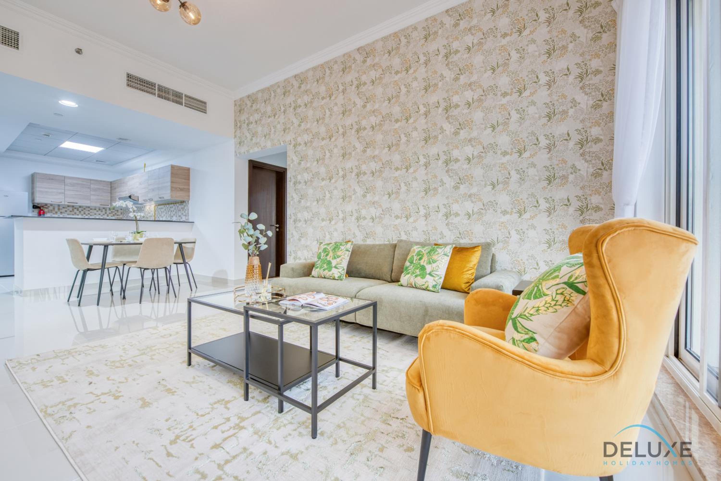 Sunny 1BR at Canal Residences West Dubai Sports City by Deluxe Holiday Homes