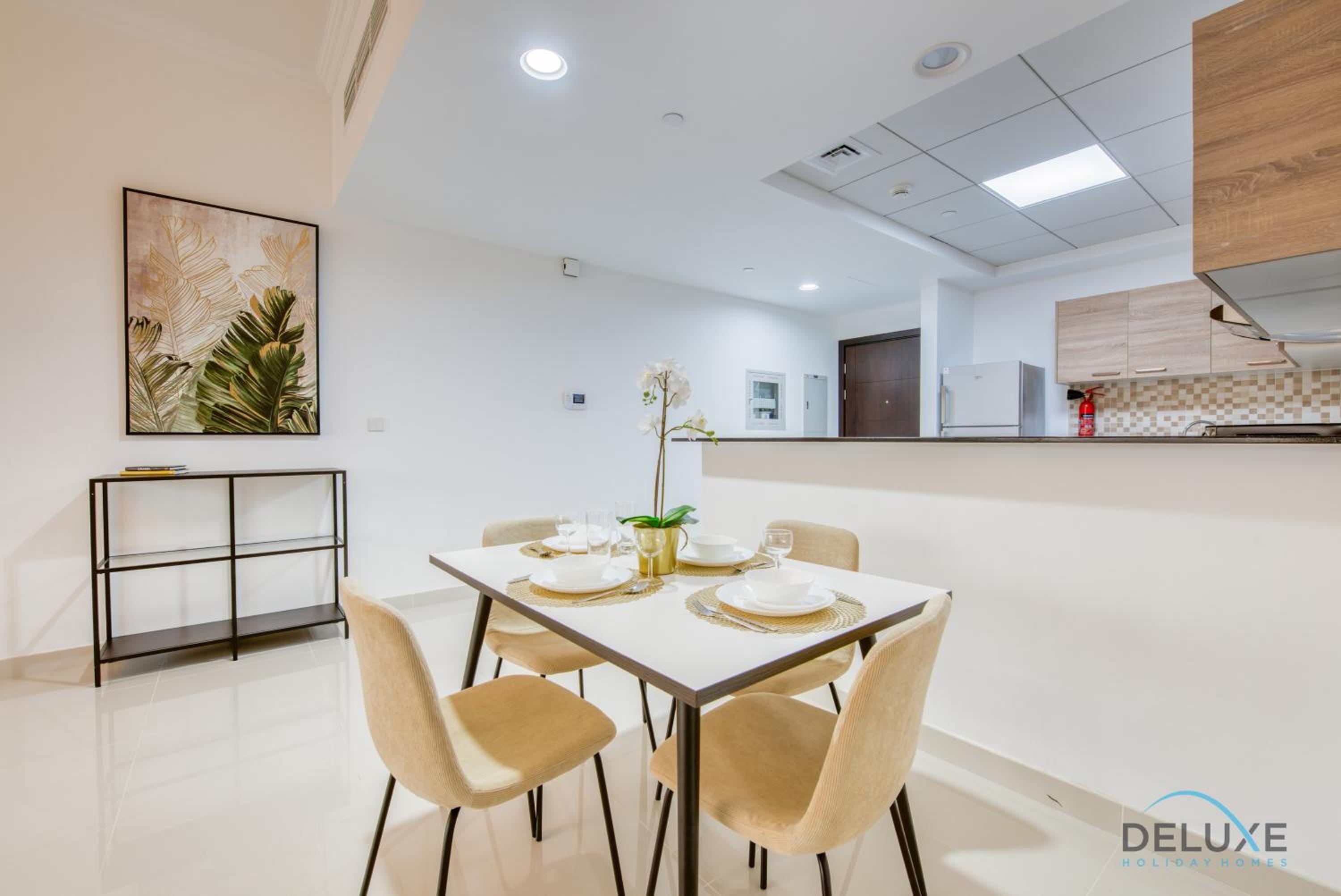 Sunny 1BR at Canal Residences West Dubai Sports City by Deluxe Holiday Homes